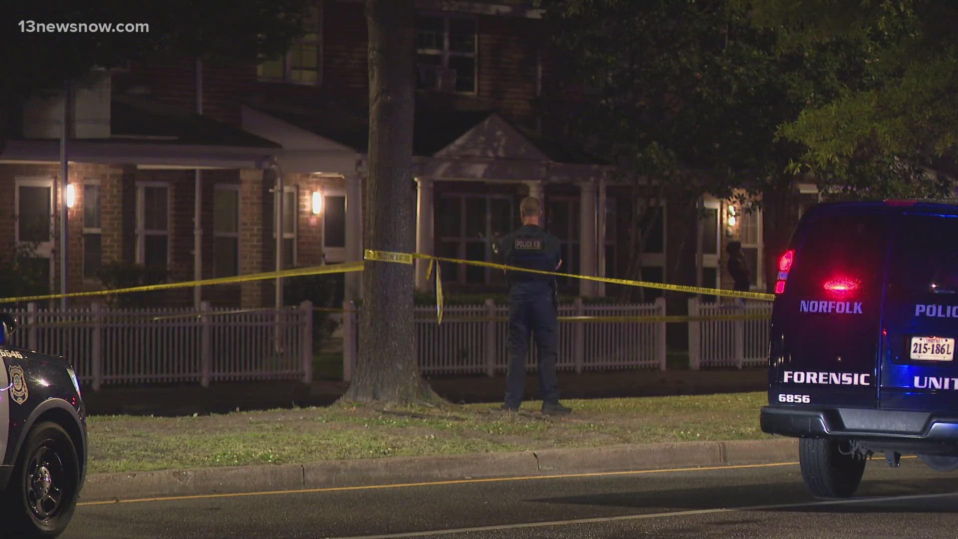 A man is fighting for his life after a police shooting in Norfolk on Friday night. It happened just after 8 p.m. along Bagnall Road.