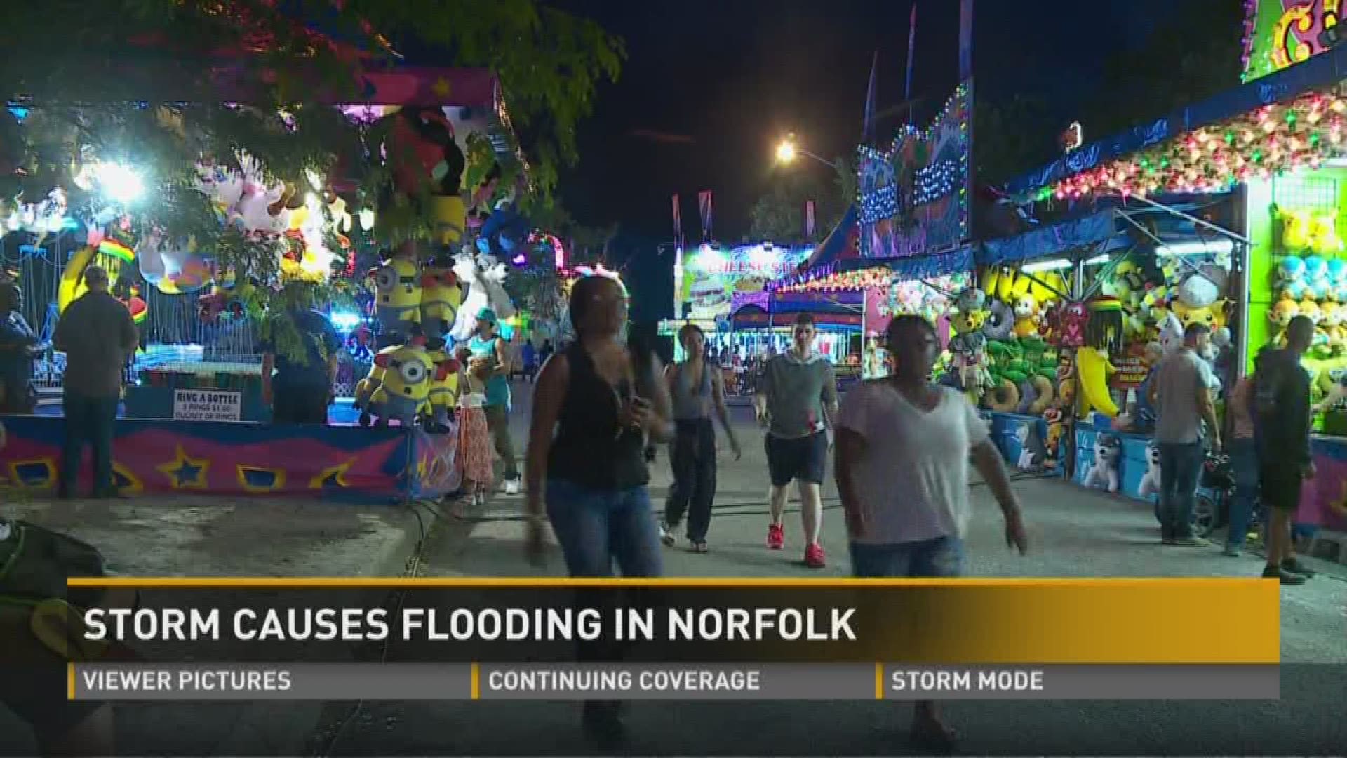 Mount Trashmore carnival closes early because of weather