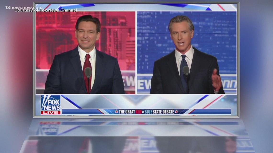 DeSantis And Newsom Face Off In Debate | 13newsnow.com