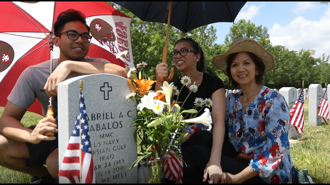 Families connected on Memorial Day at Suffolk Veterans Cemetery ...
