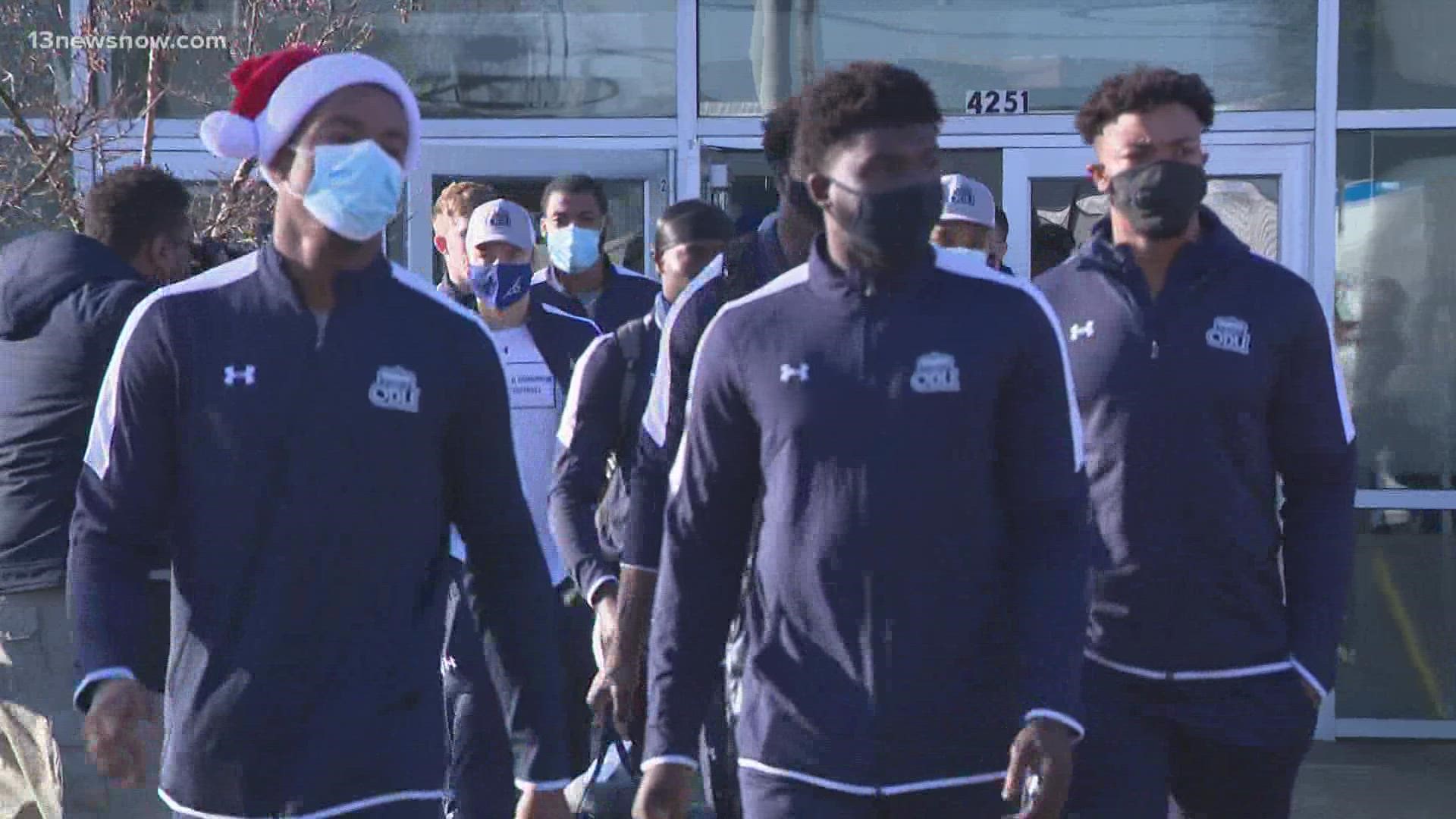 ODU football hit the road to Myrtle Beach for their bowl game