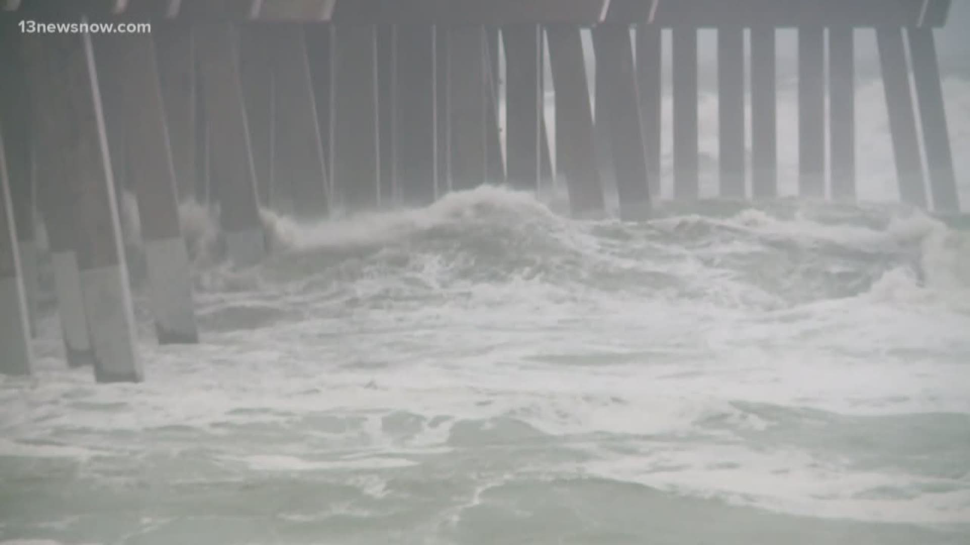 Officials warned drivers to be careful if they traveled in coastal North Carolina, especially on NC-12.