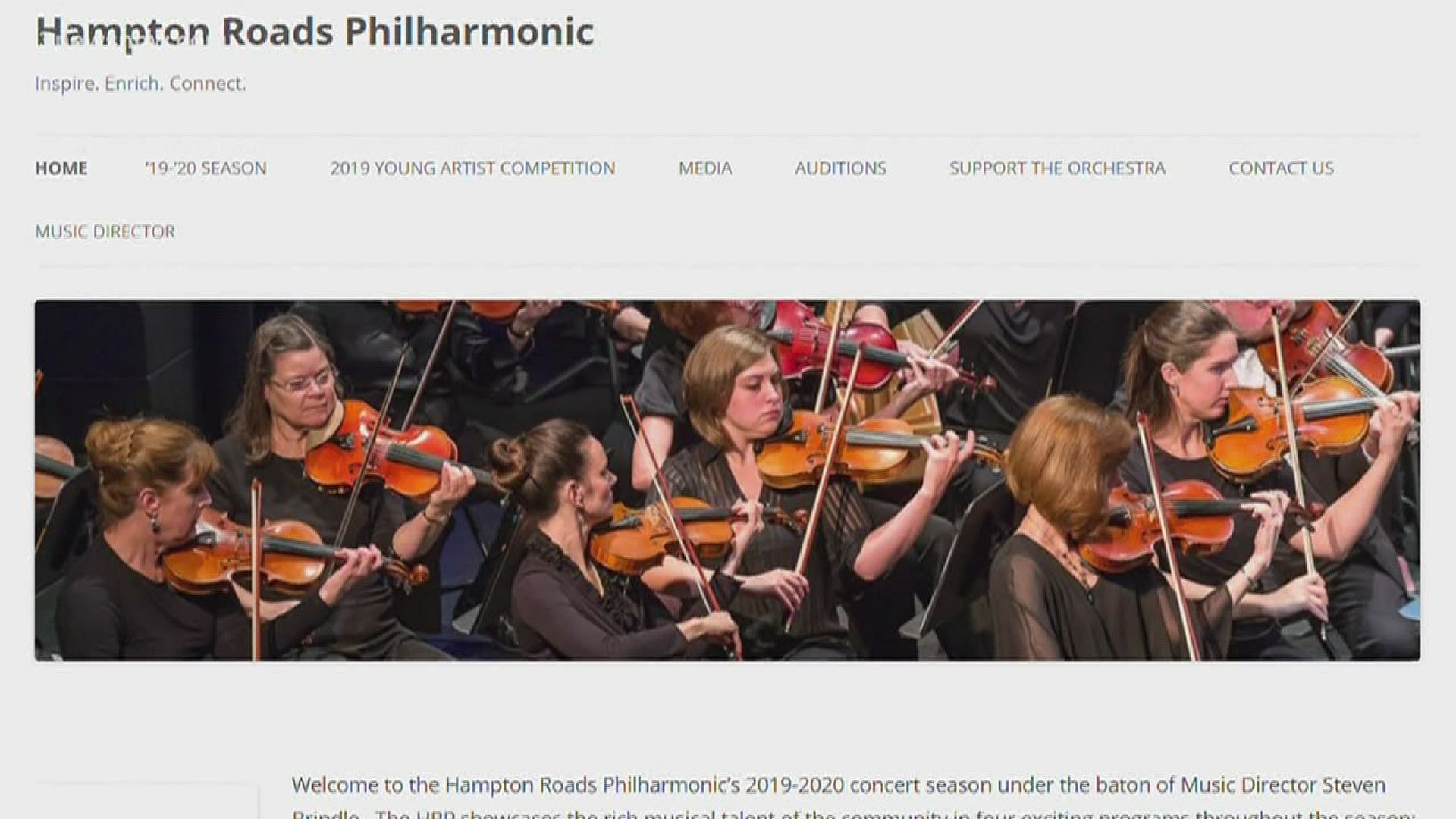 MAKING A MARK: Hampton Roads Philharmonic keeping people connected through music