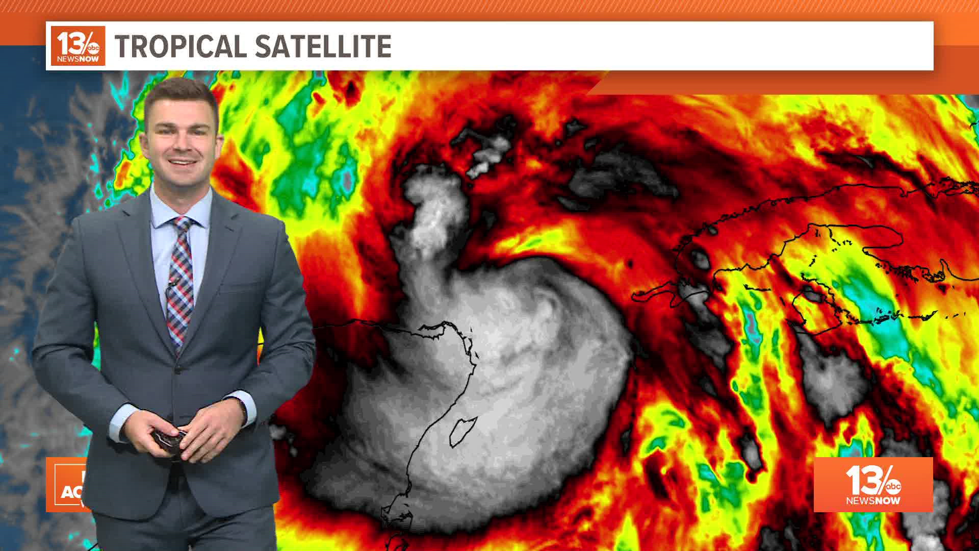 Helene tracker Hurricane's projected path, landfall prediction