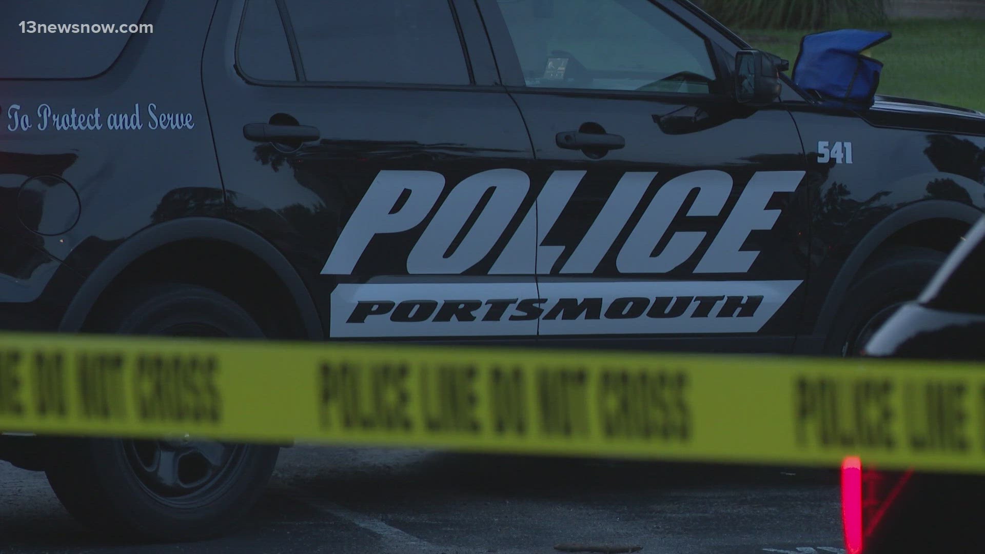 Portsmouth Police said it happened around 4:30 Saturday afternoon near the 6000 block of Churchland Blvd.