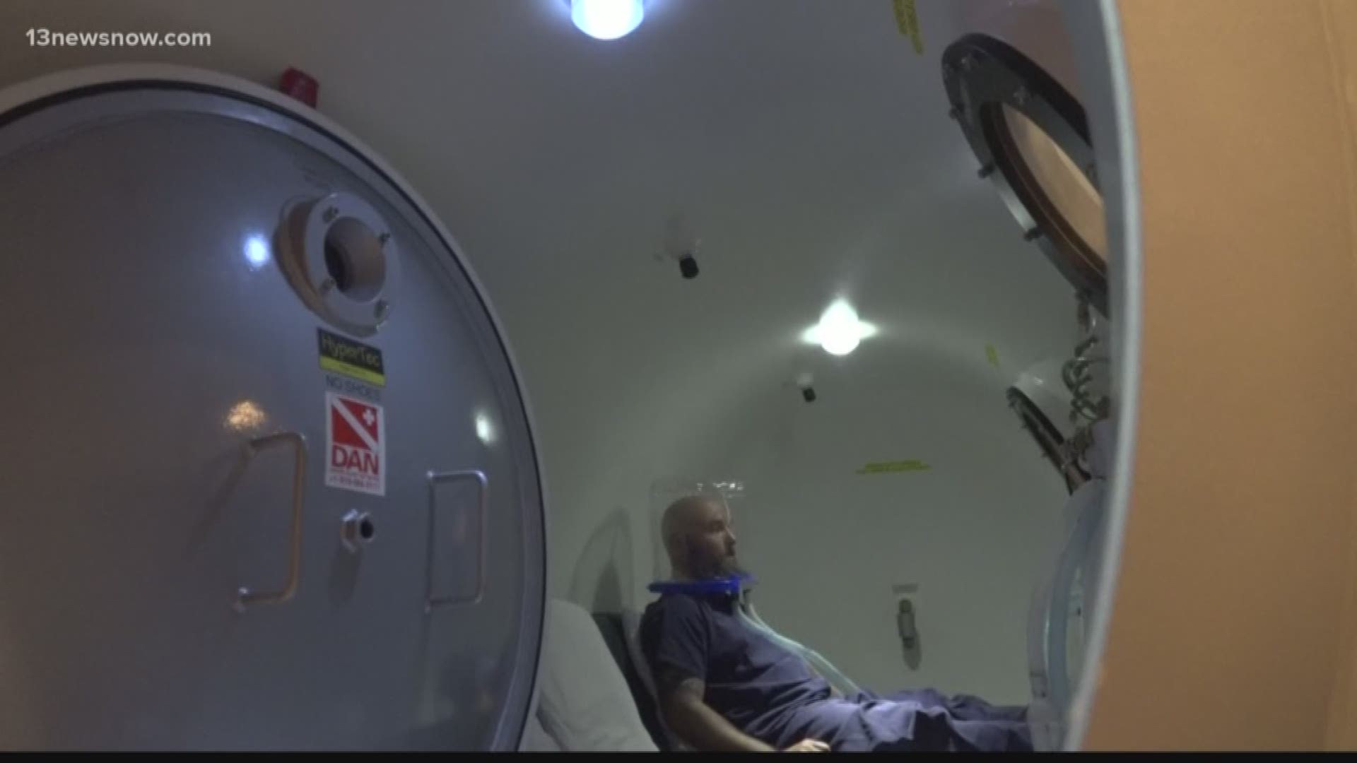 'Hyperbaric Oxygen Therapy' is helping veterans.