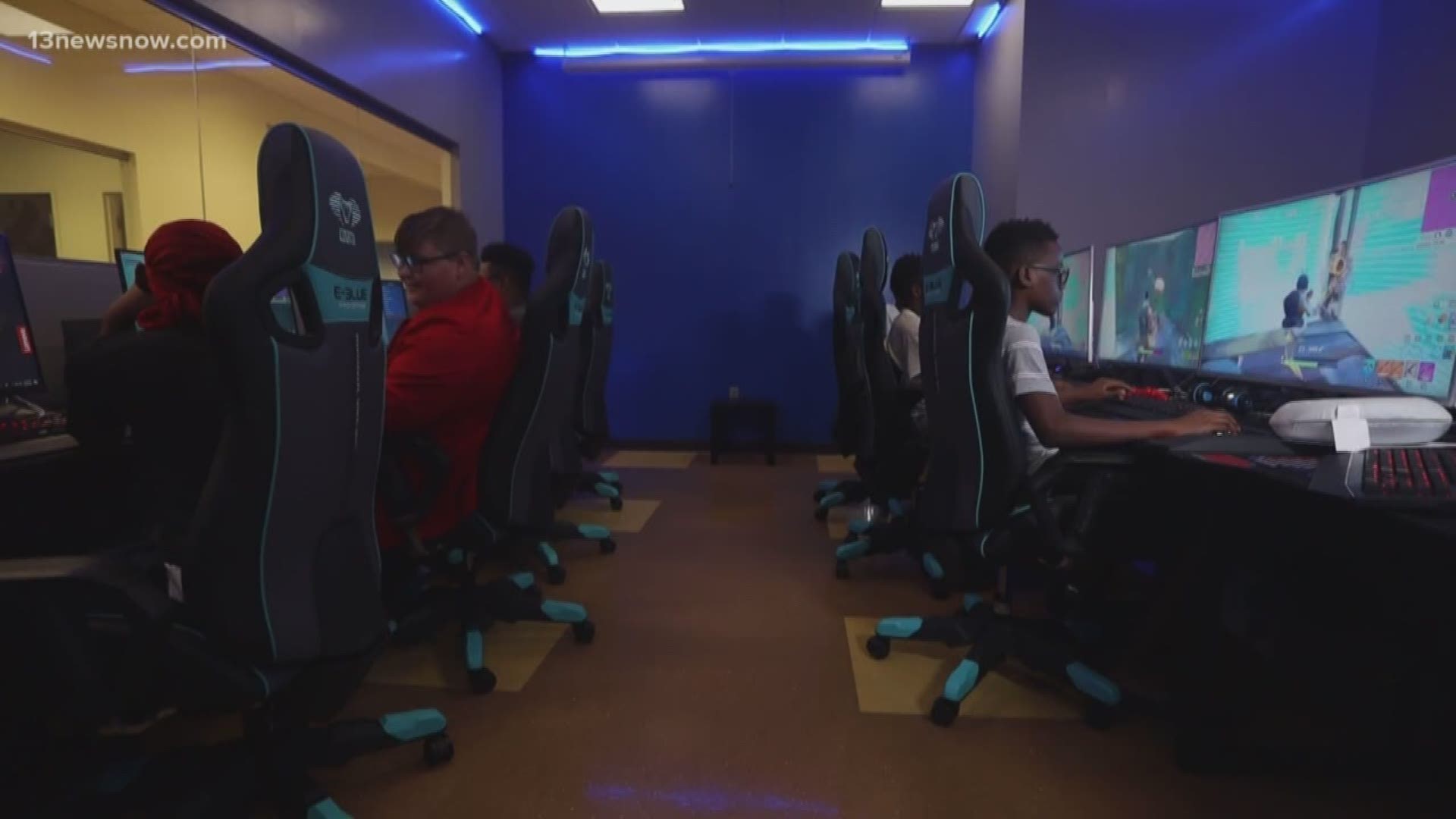 Bryant & Stratton College in Hampton is hosting an esports camp. The week-long camp is meant to train gamers, but it also teaches them life skills.