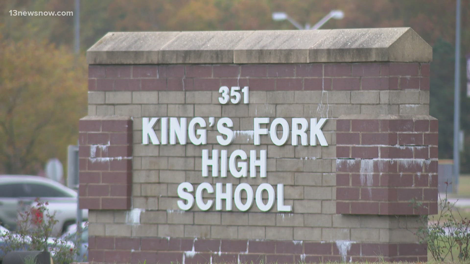 King's Fork High School parents react to the incident that disrupted Friday afternoon's school day.