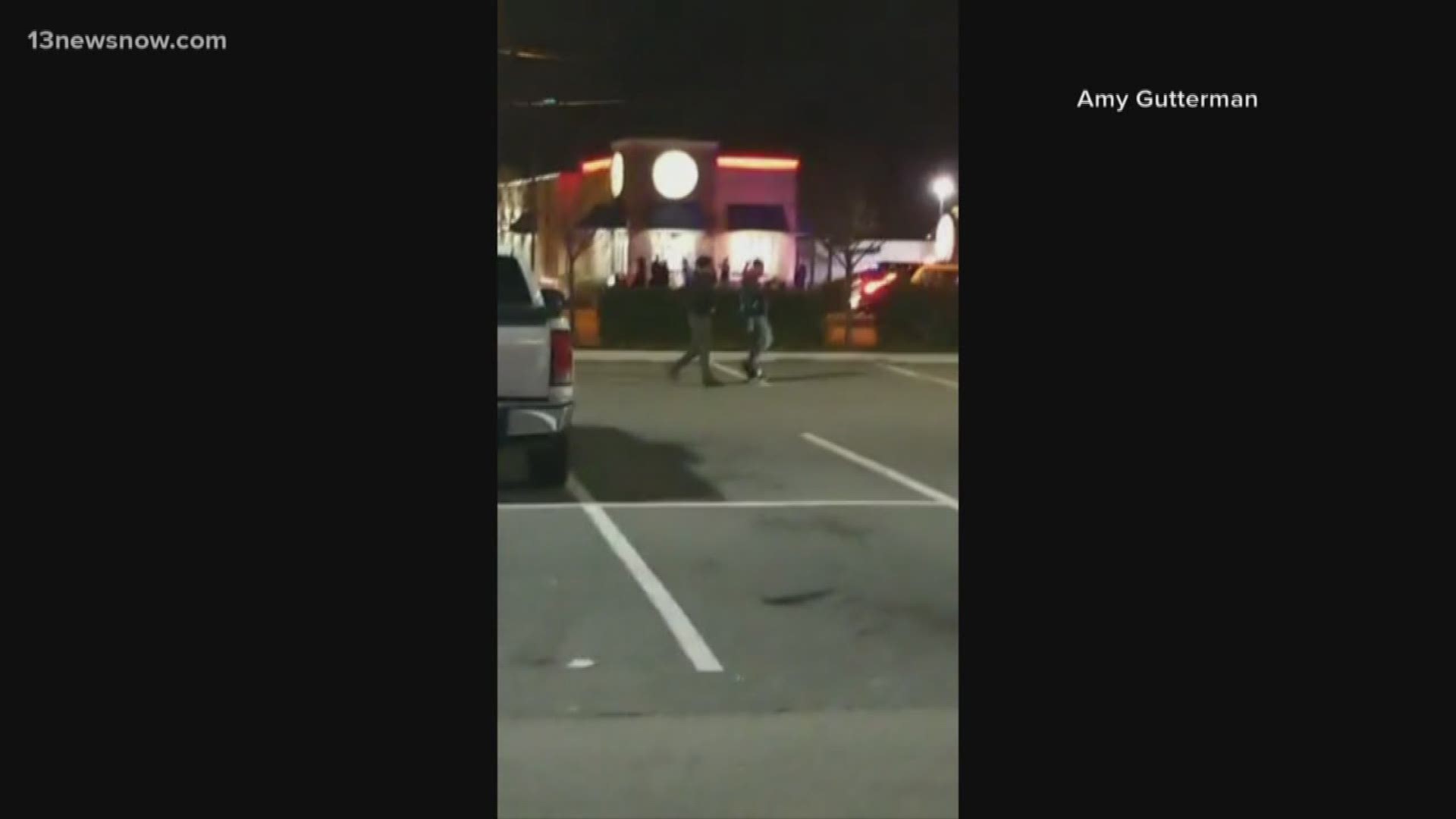 Hundreds of teenagers were seen entering businesses along East Little Creek Road in Norfolk in what bystanders say looked like chaos. Meghan Puryear has more.