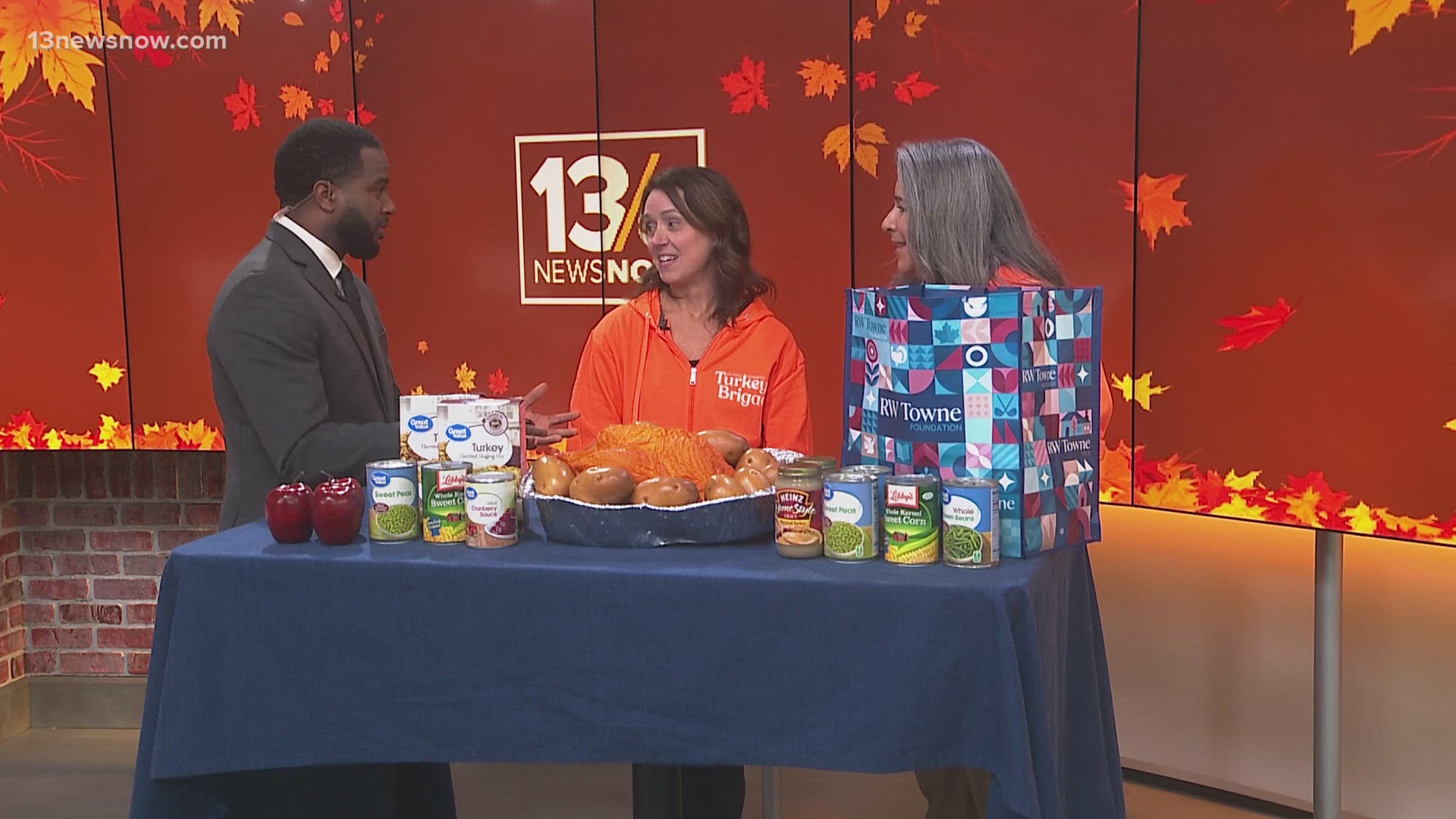 The RW Towne Foundation is holding their annual Turkey Basket Brigade which is helping feed 3500 families in need ahead of Thanksgiving this year.