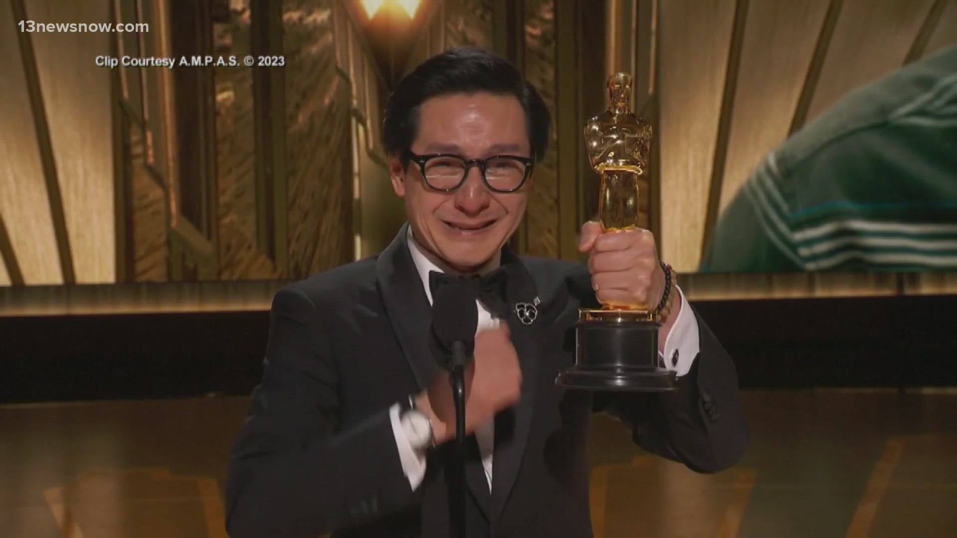 Nominated 11 times this season, standout film "Everything Everywhere All at Once" scored the Oscar gold for seven categories including Directing and Best Picture.