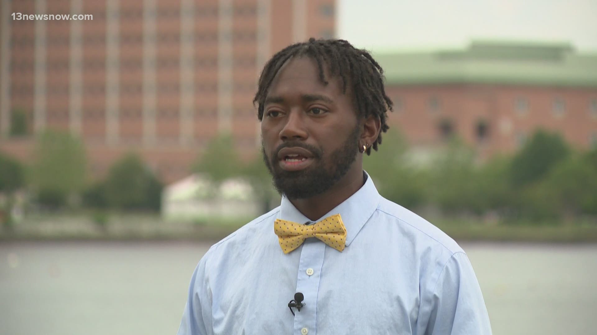 Nadarius Clark has stepped into the civic spotlight in Portsmouth.