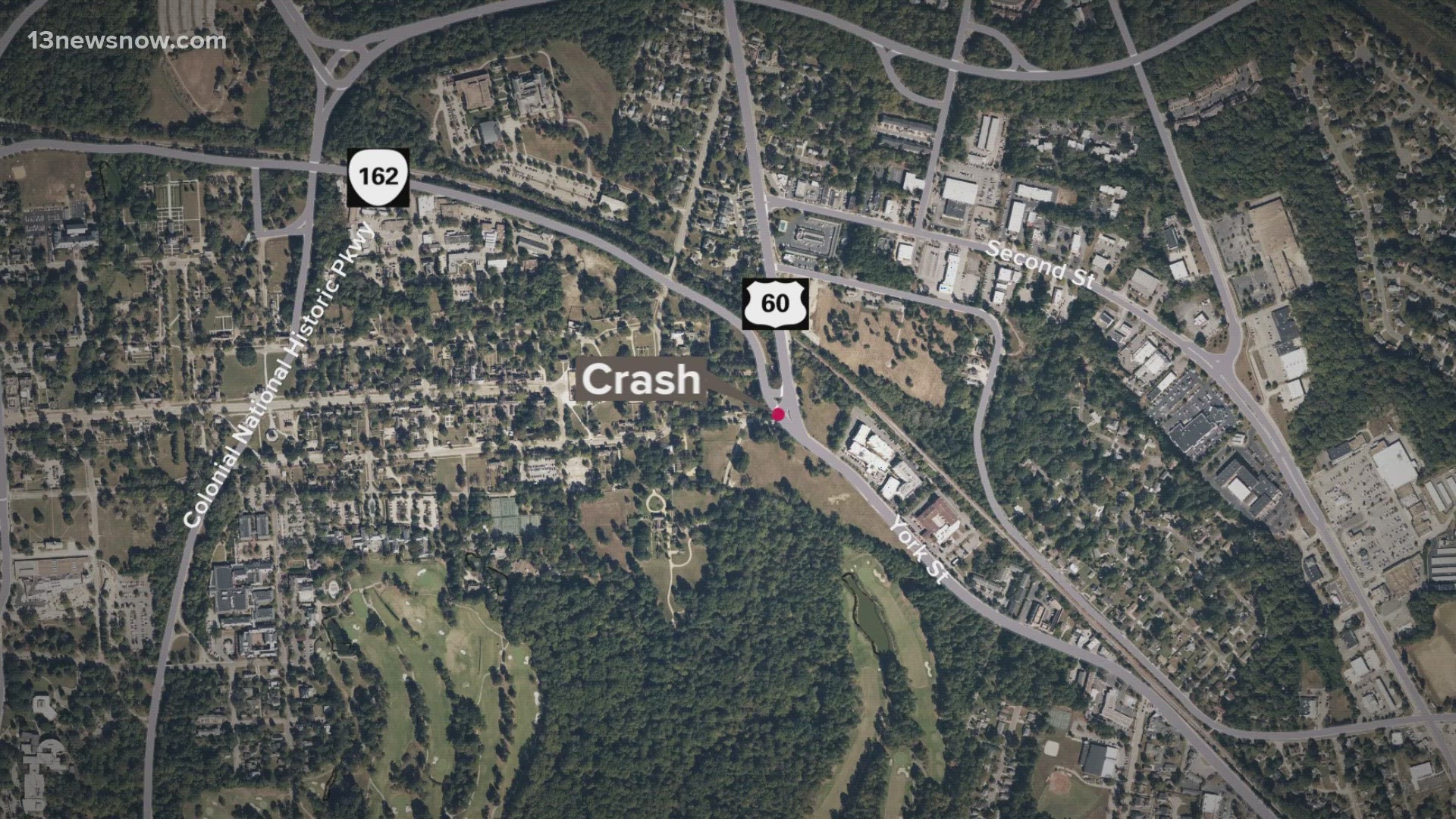 Eight students in the Williamsburg crash were sent to the hospital.