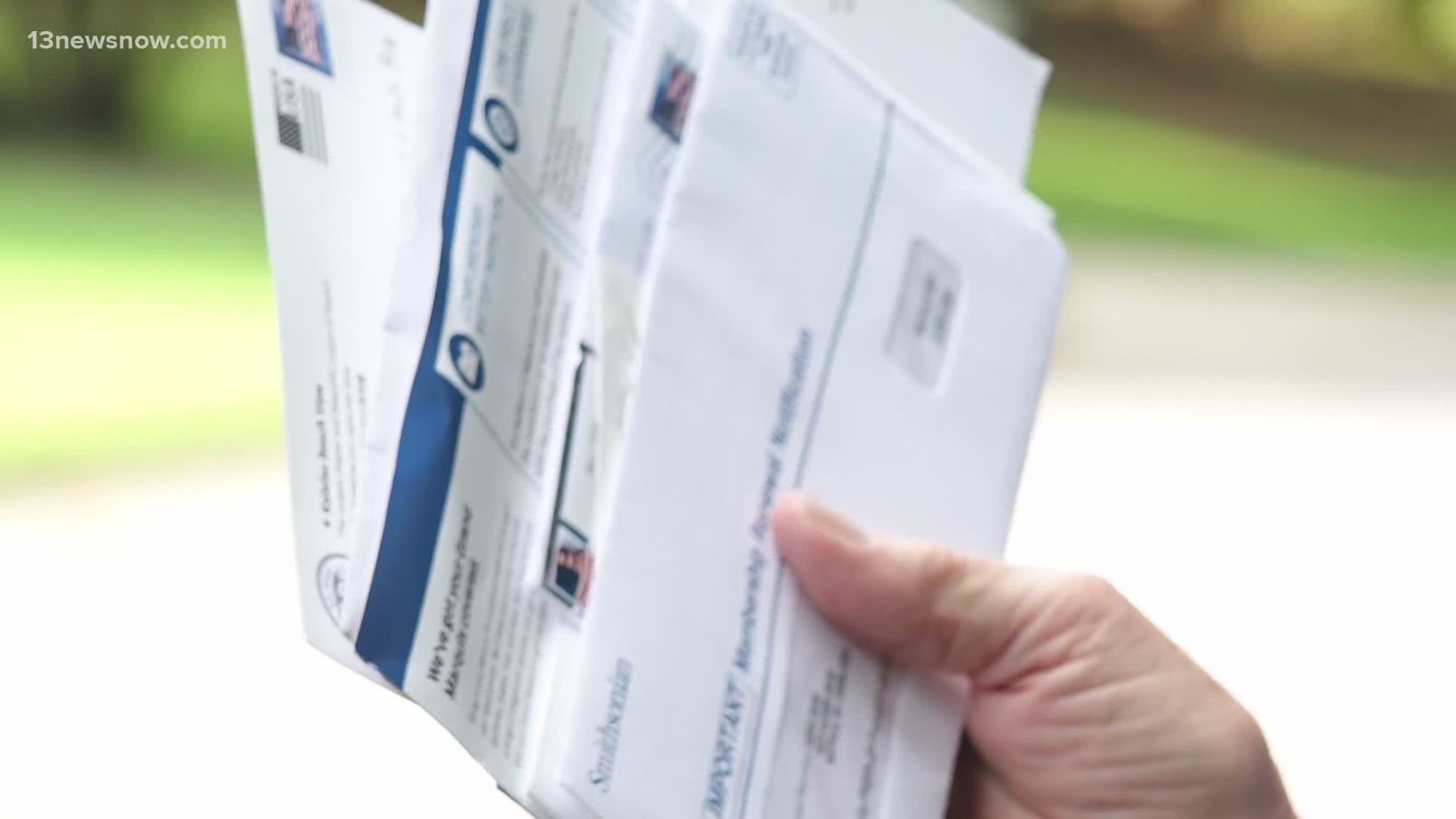 Two Suffolk homeowners say their mail is being delivered late, and it may be due to a new policy from the postmaster general.