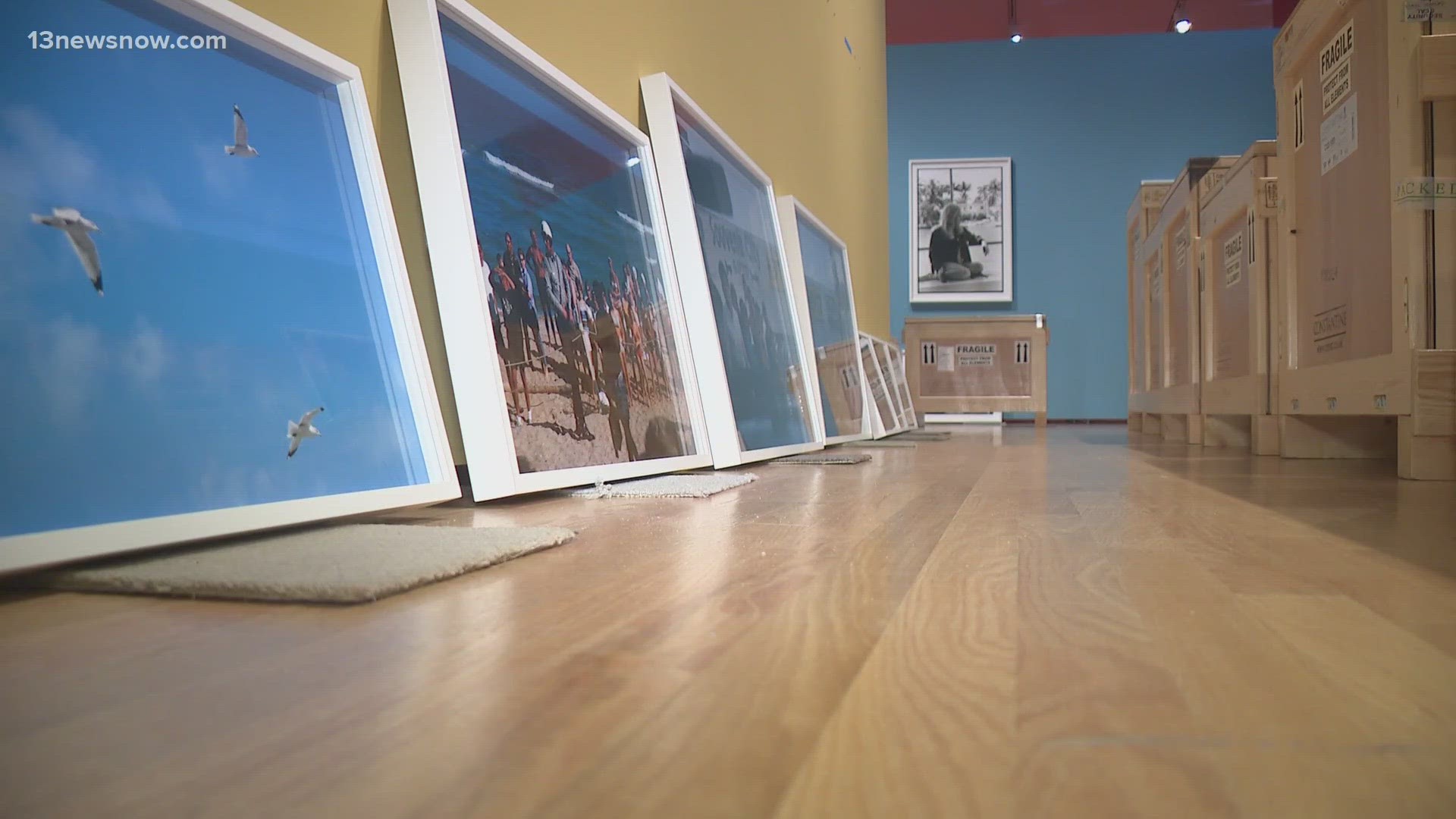 Paul McCartney's photography exhibit drew visitors from across the country to Norfolk's Chrysler Museum of Art. Now, employees have packed up those iconic photos.