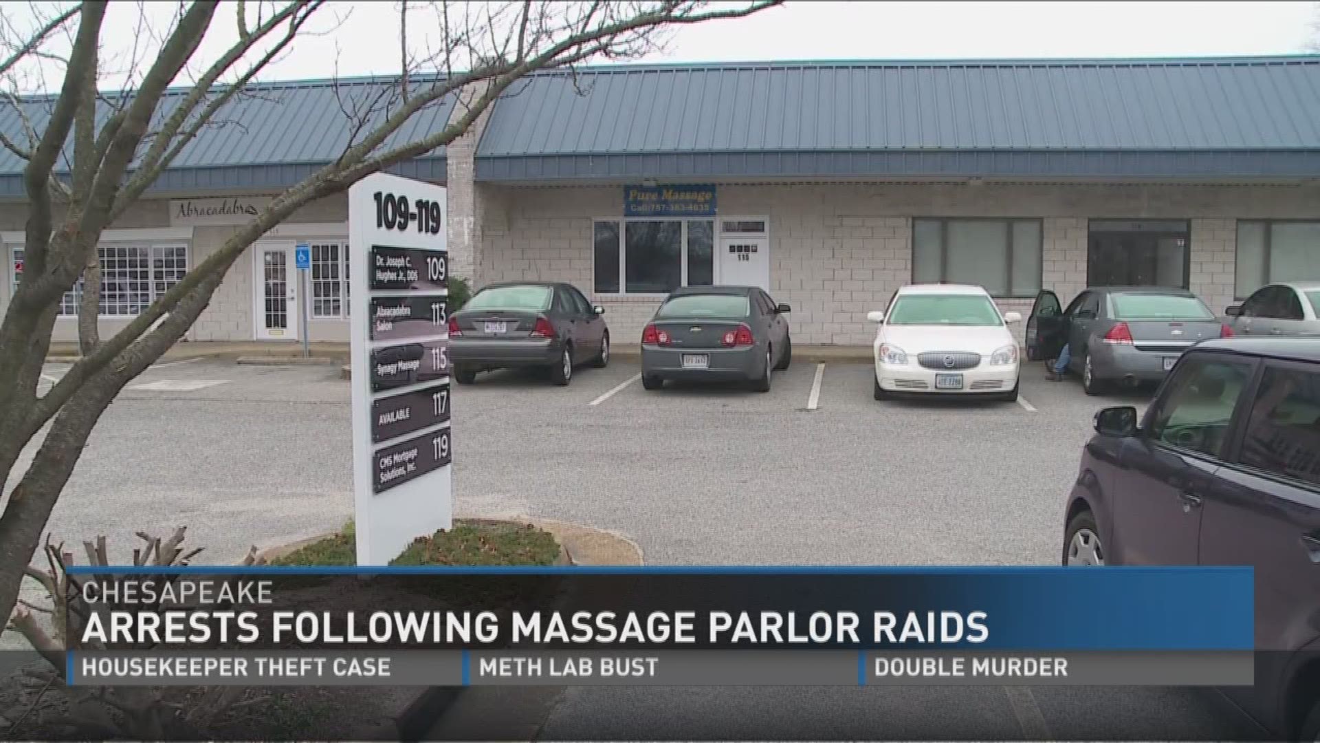 Arrests Following Massage Parlor Raids