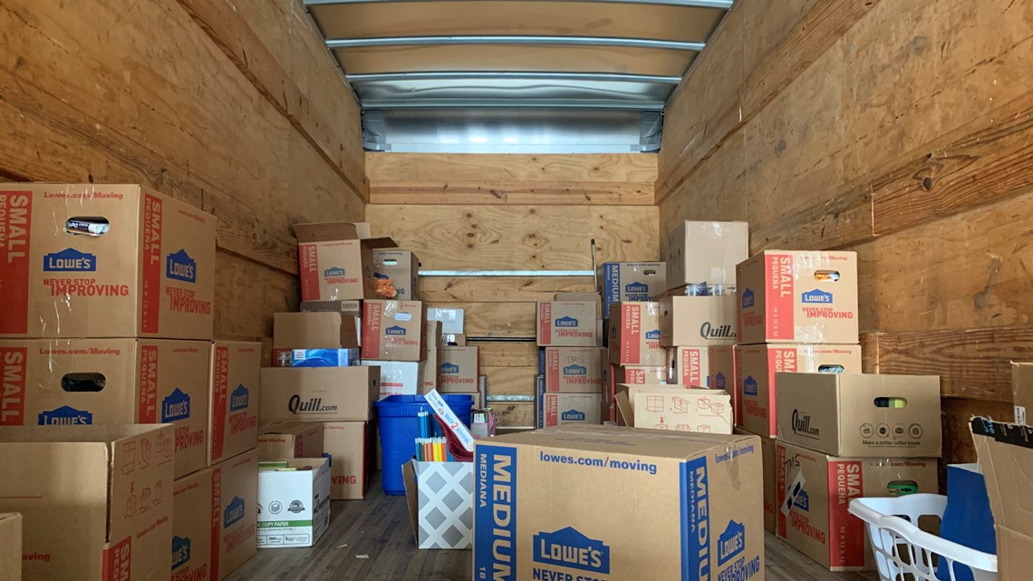 Supplies continue to come in for Grafton students; parents, students look to adjust