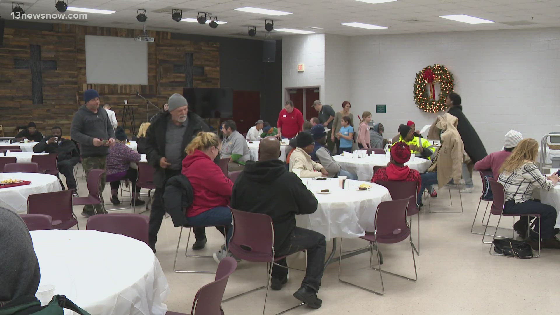 Bayside Baptist will be open for people sheltering through this upcoming Tuesday, then the shelter will move to its next location on Wednesday.