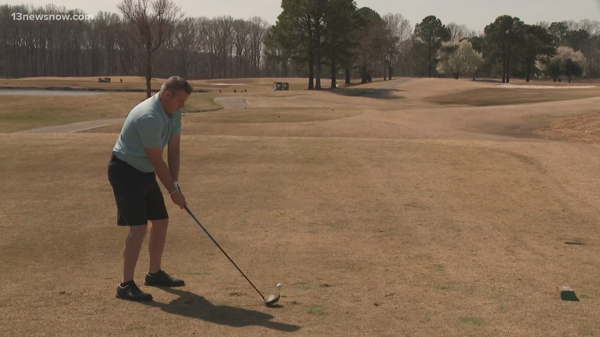 Today, the Virginia Beach Fraternal Order of Police held its annual golf tournament fundraiser.