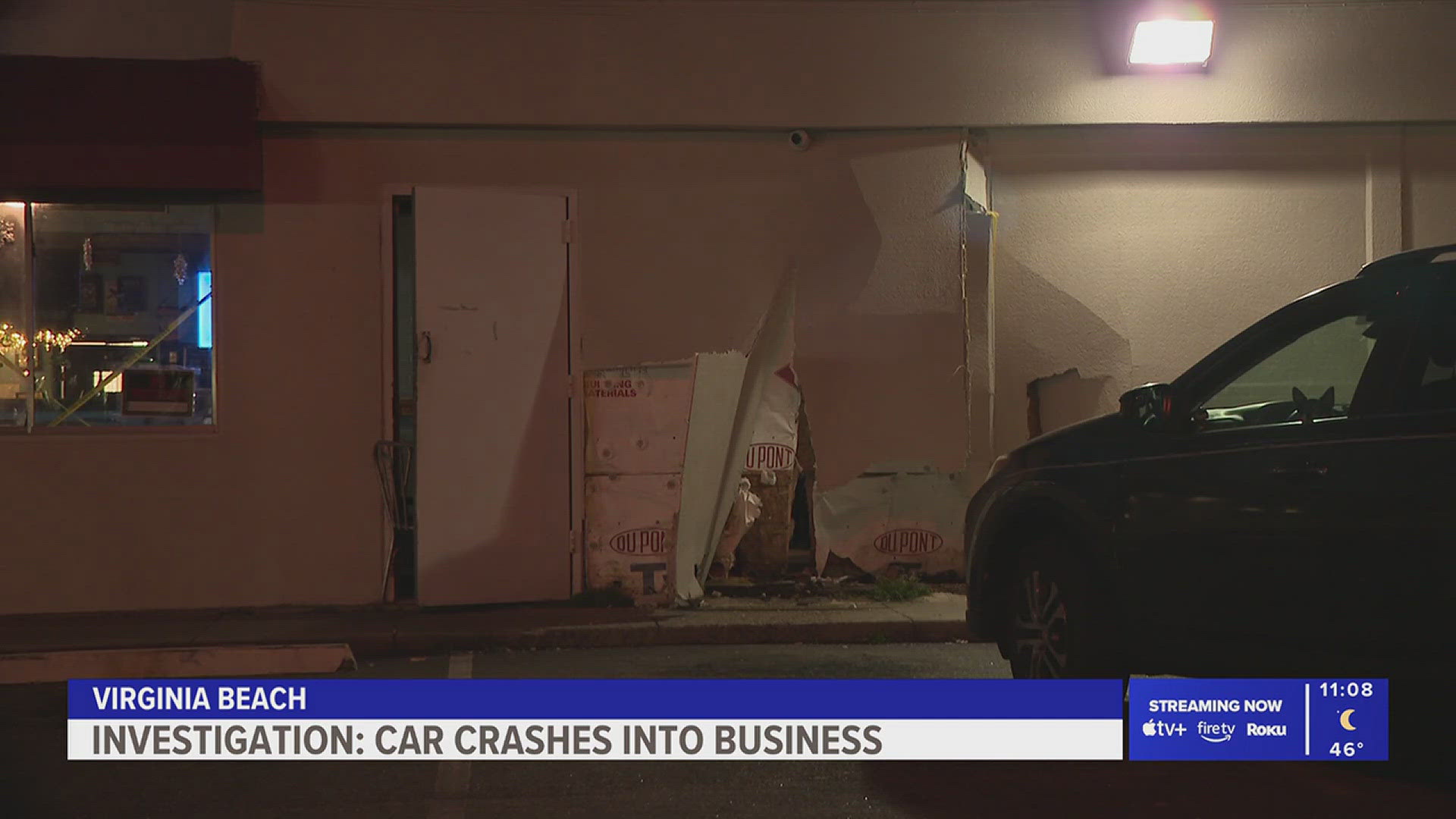 Car crashes into Virginia Beach bar during business hours; no injuries ...