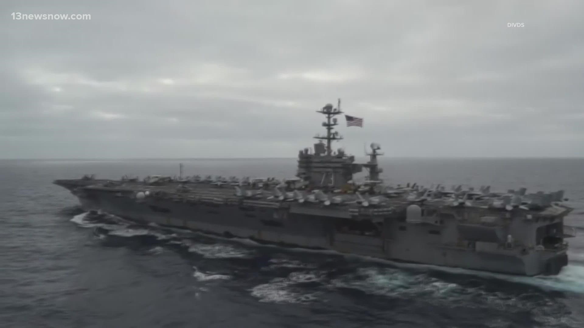 The Navy now says the aircraft carrier USS George Washington has lost nine crew members in the past two years -- six of them suicides.