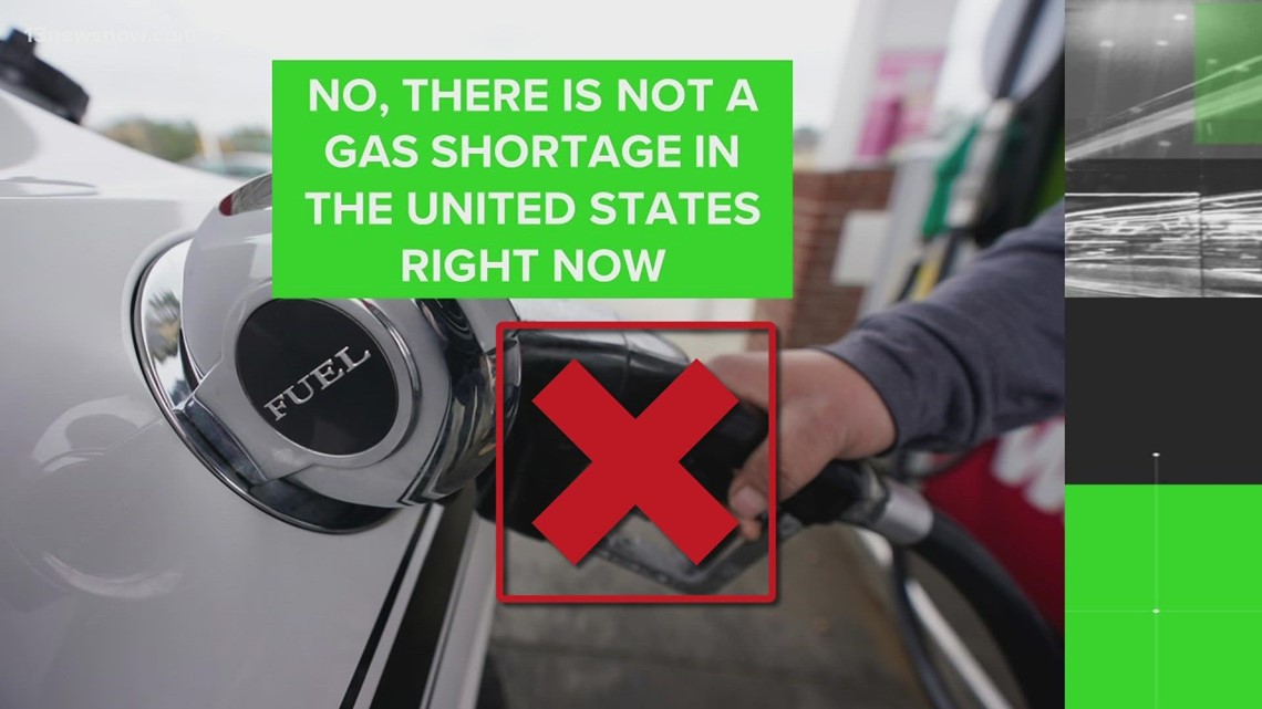 VERIFY Is there a gas shortage in the U.S.?