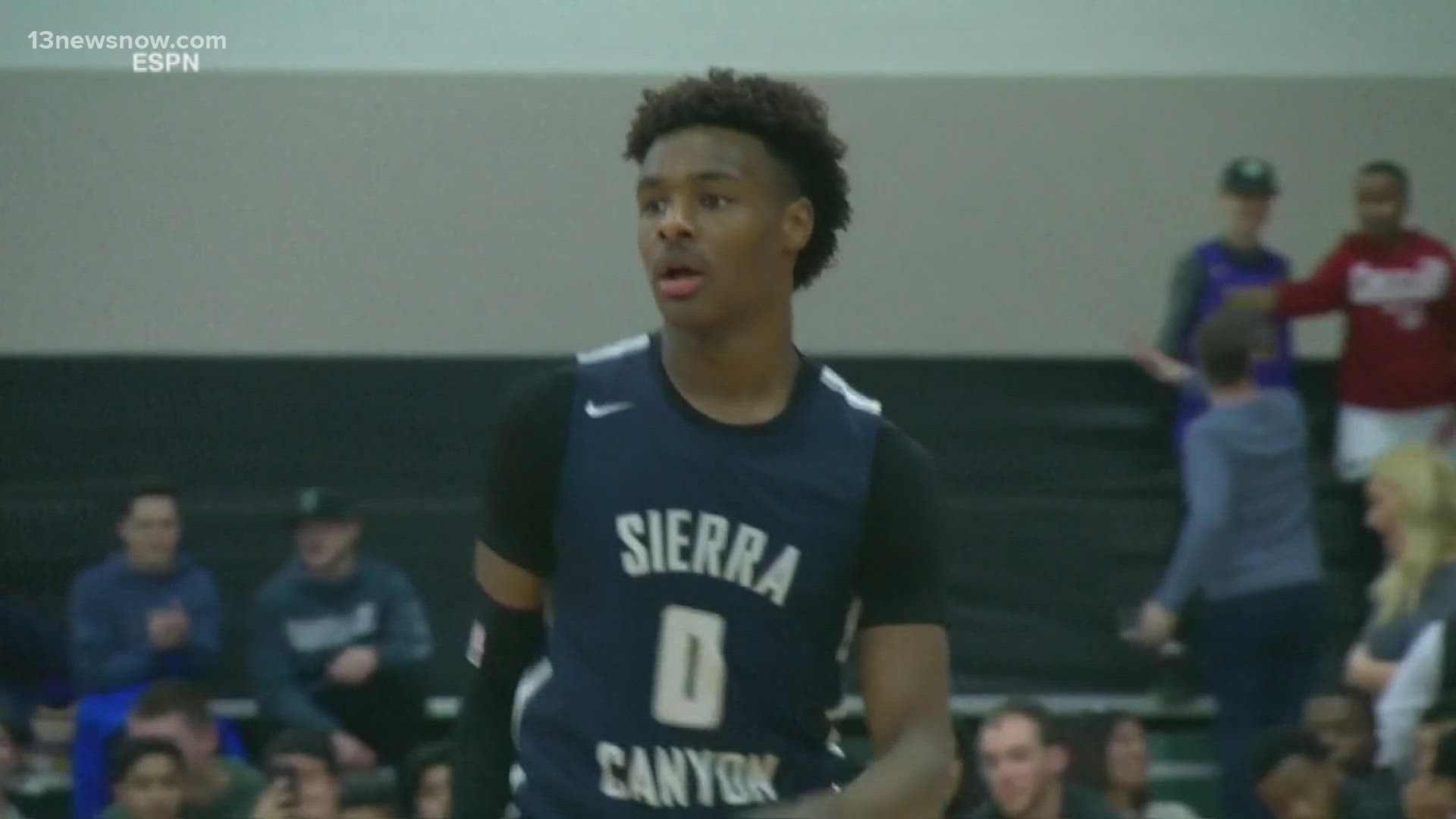 Bronny James Shows Out.. Sierra Canyon vs Campbell Hall 