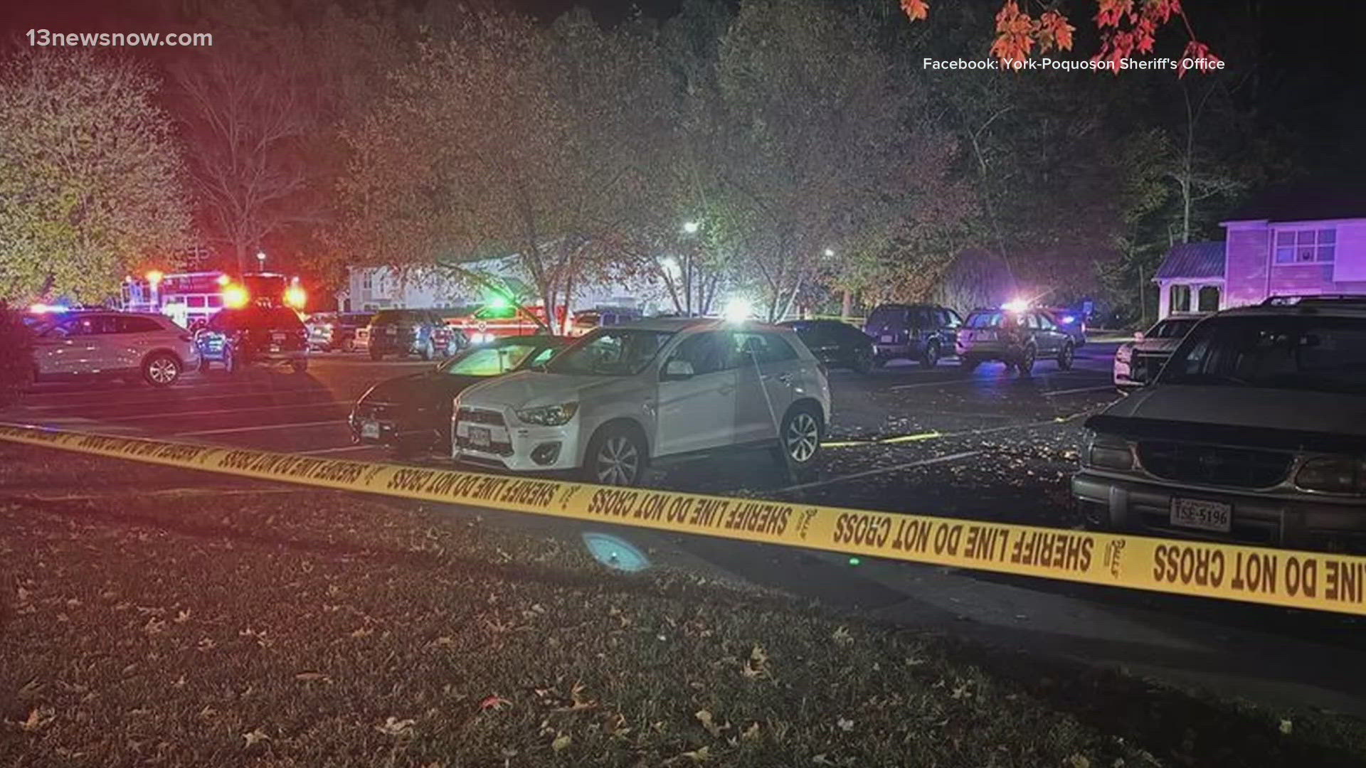 One man has died and a woman has been injured after a shooting Wednesday night, the York-Poquoson Sheriff's Office said.