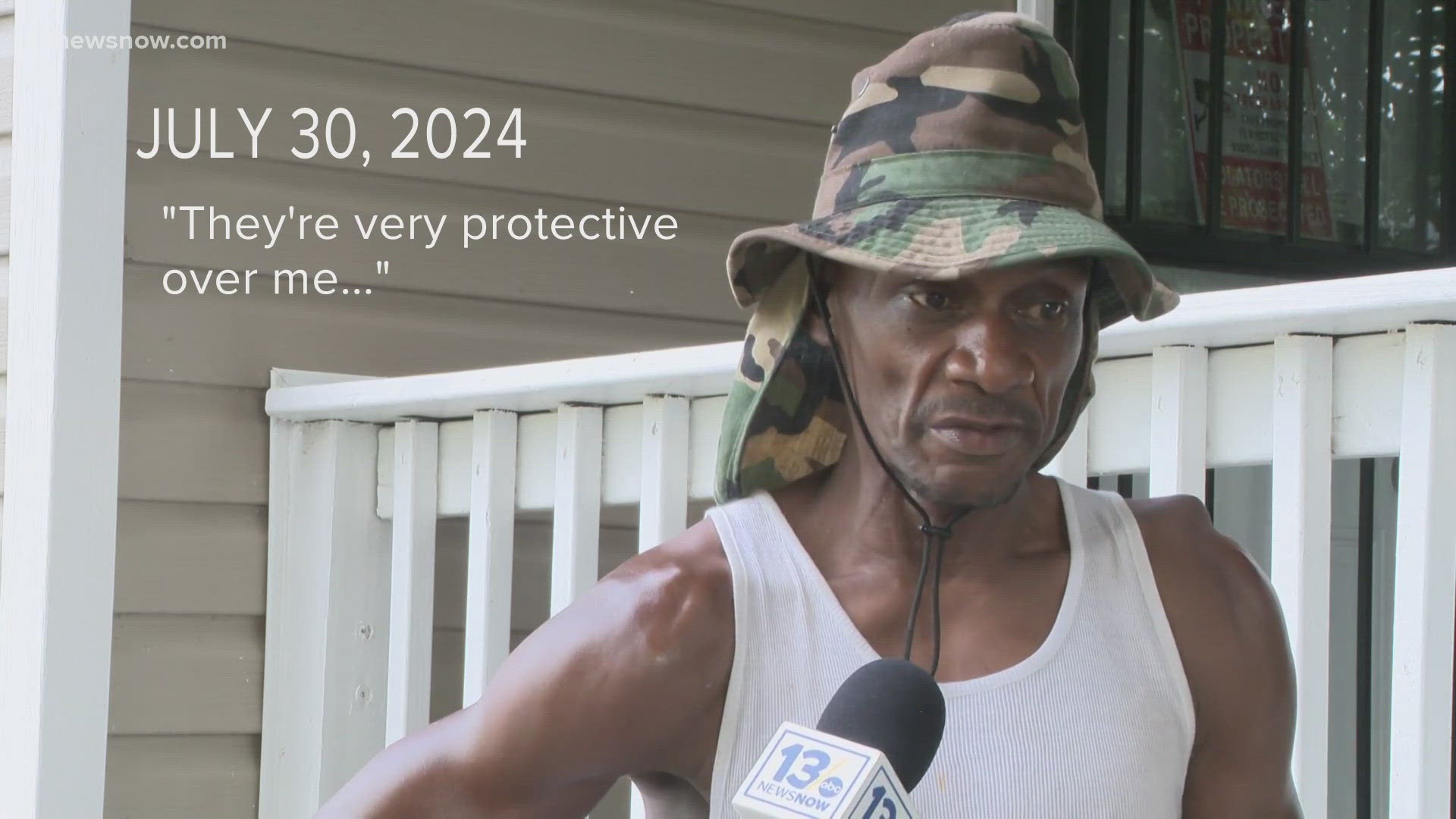 13News Now spoke with the victim, Marvin Jackson, in July, after his pit bulls allegedly attacked another man.