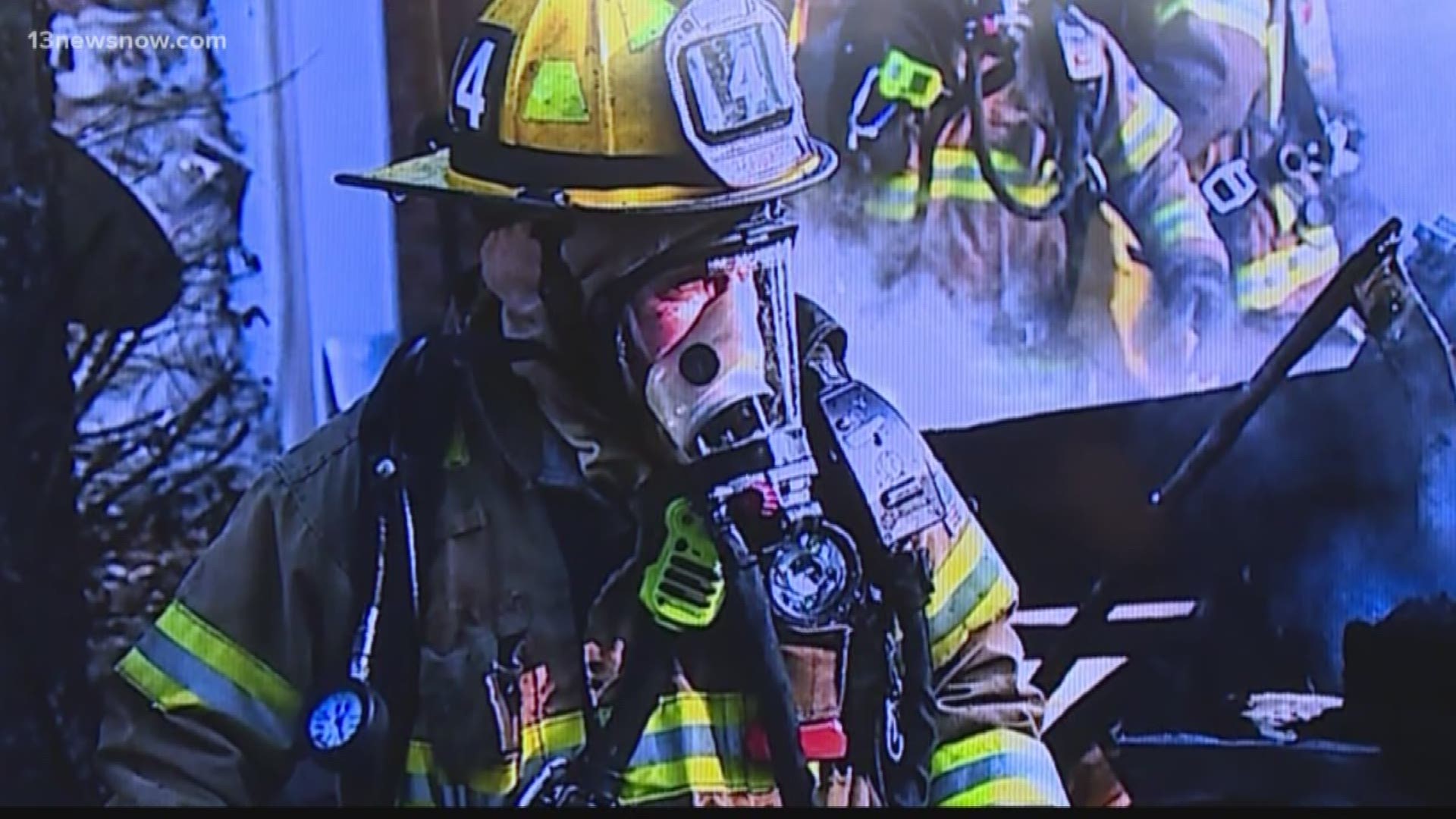 The longest-serving firefighter in Virginia Beach is working his final shift.