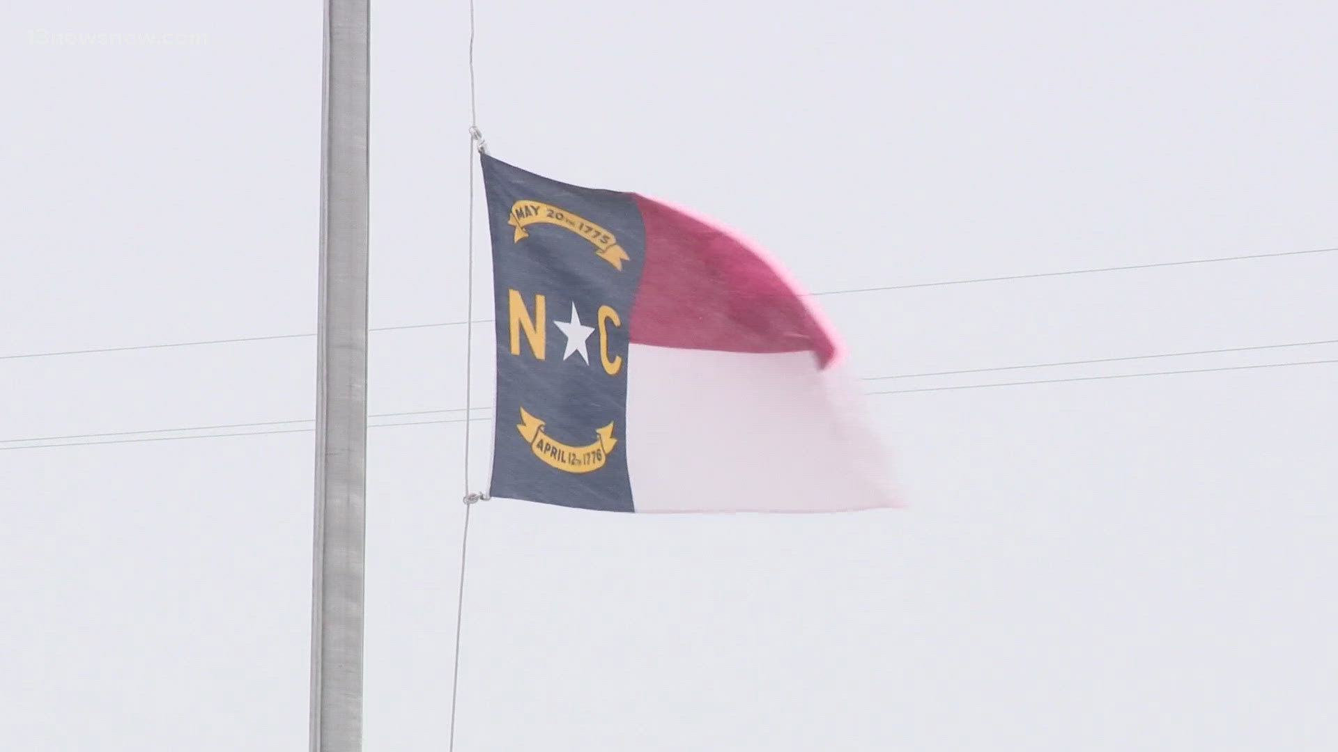 North Carolina may feel more effects of sleet compared to the rest of Hampton Roads, but it's still pretty good weather for a snow day, as some residents shared!