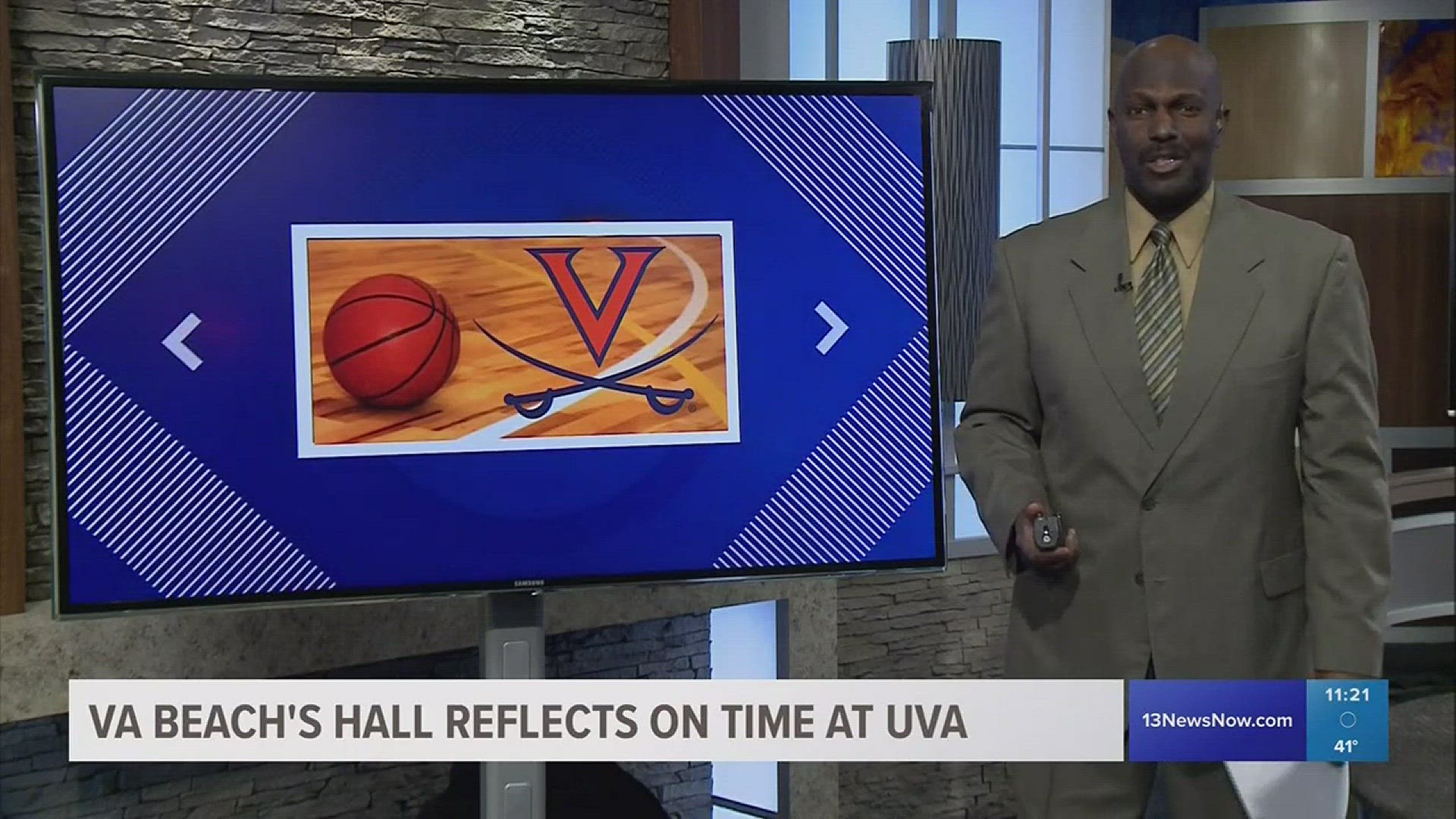 UVA guard, Devon Hall played his last game as a Wahoo when the Cavs got upset by UMBC. He talked about his time in Charlottesville.