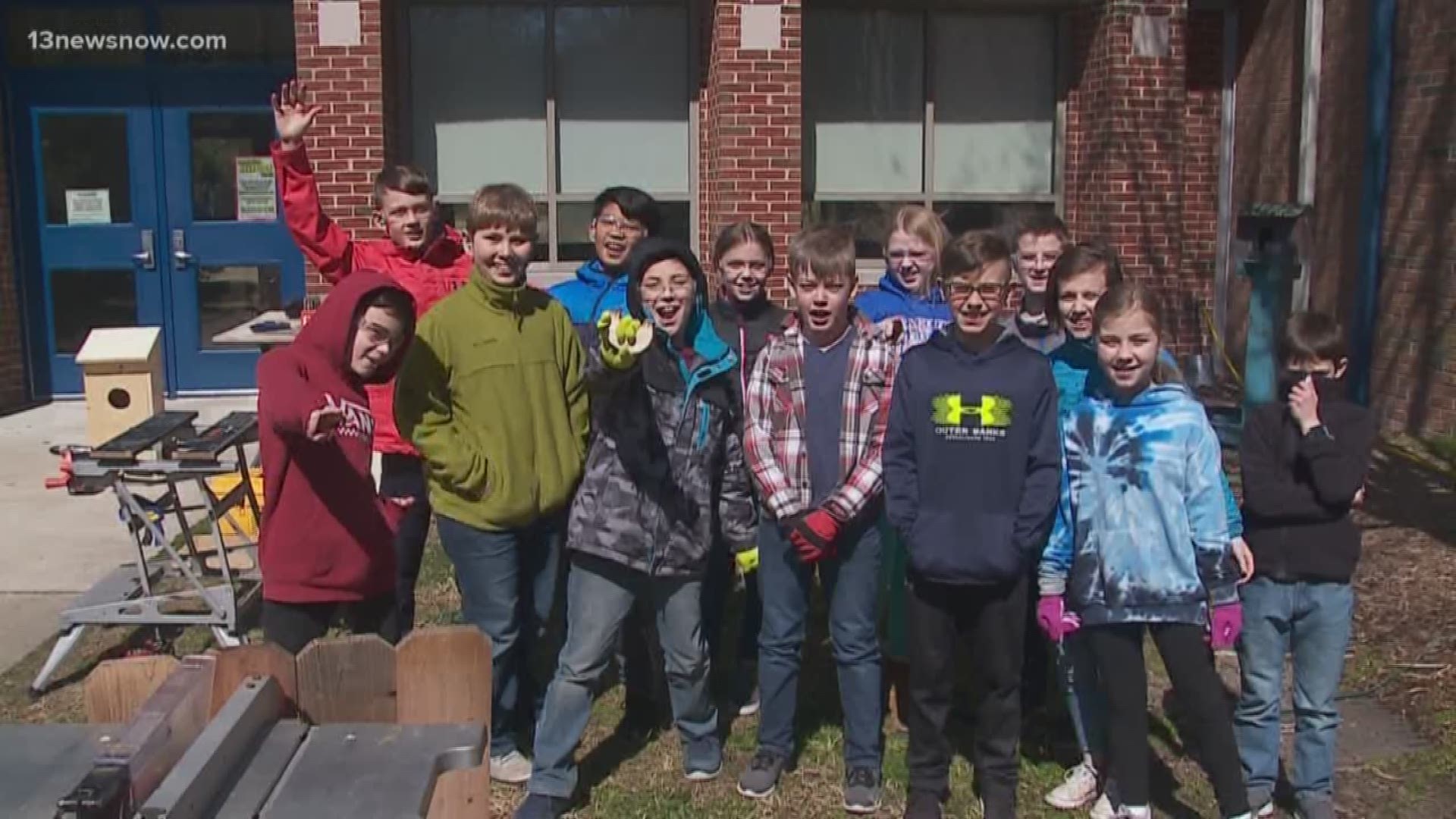 A group of student engineers is thinking outside the box to give back to Mother Nature.