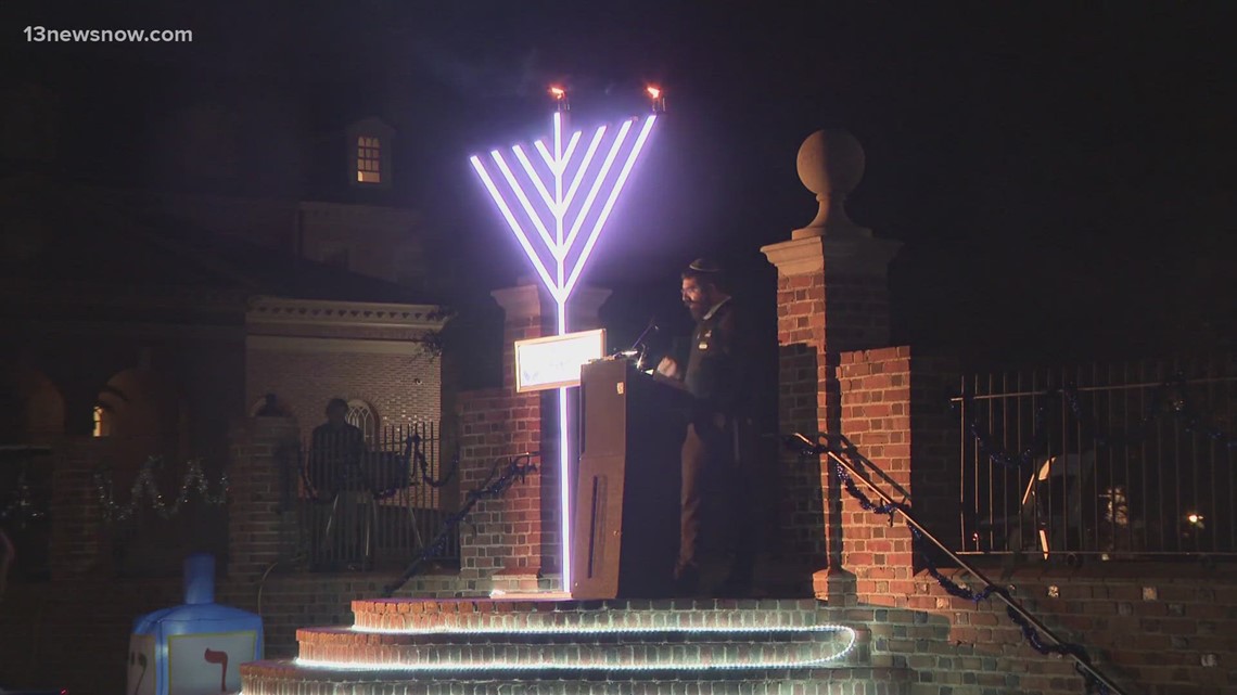 Local universities light menorahs for first day of Hanukkah - Vimarsana News
