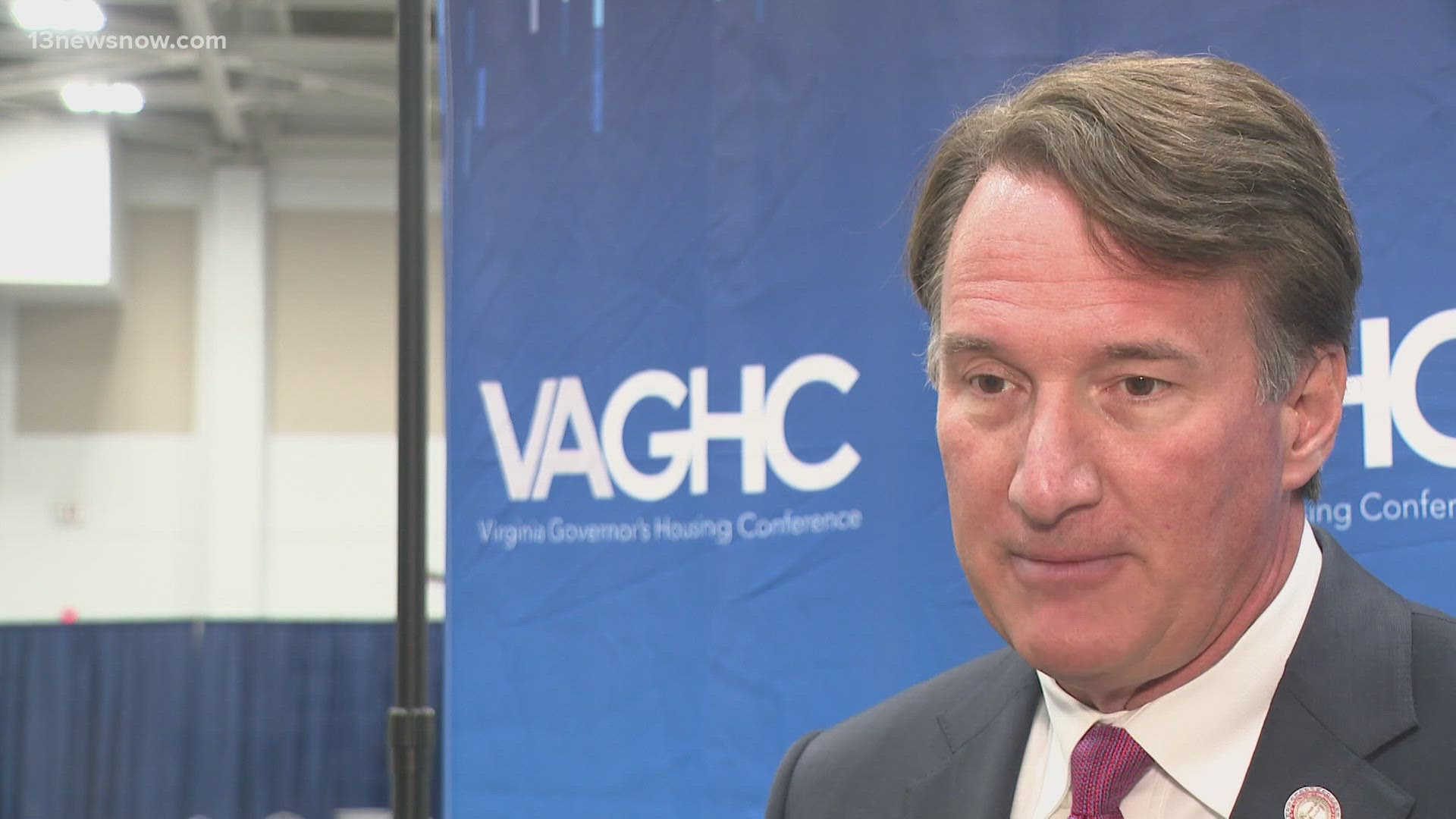 Governor Glenn Youngkin issued Executive Order 42, the Workforce Housing Investment Program at Virginia's Housing Conference on Thursday.