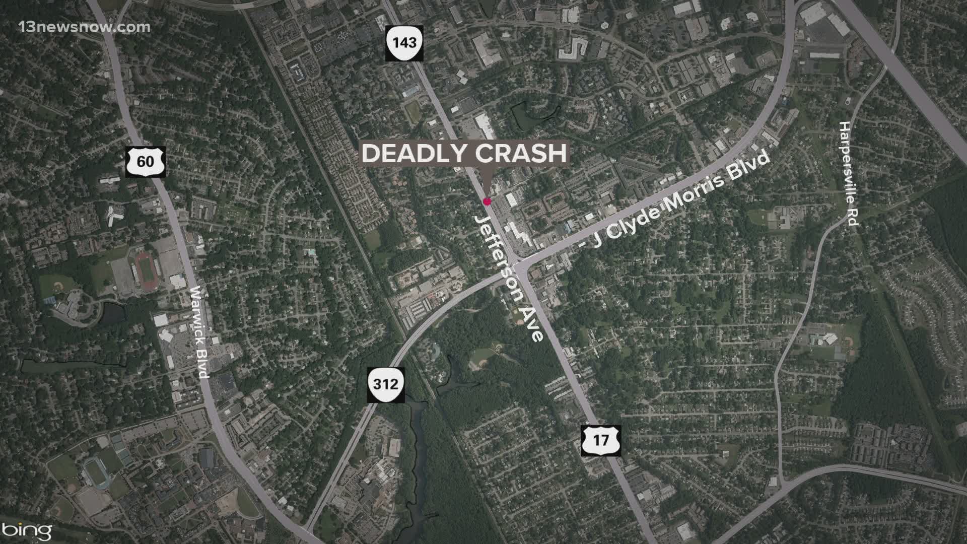 Pedestrian hit and killed by vehicle near Jefferson Avenue