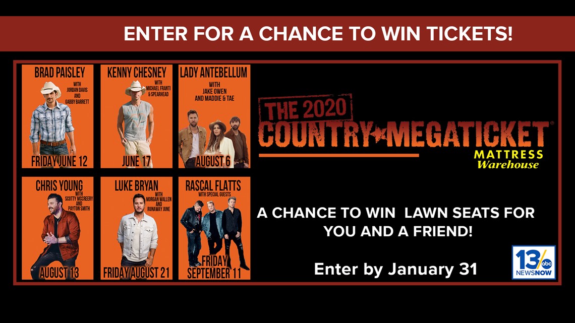 Country Megaticket sweepstakes rules