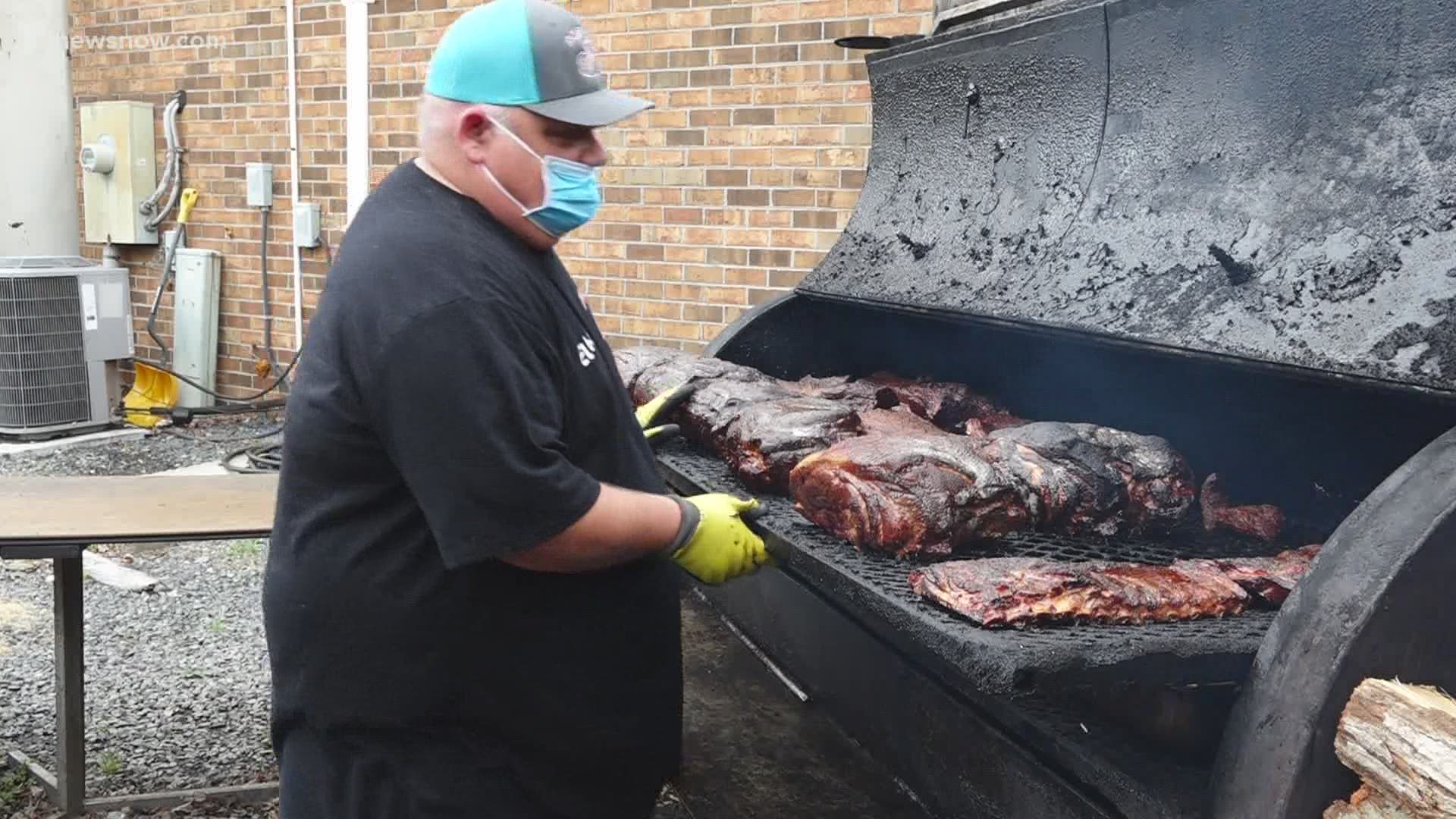 Dave's BBQ is a family business running four years strong. Everything but the chips and soda is homemade - and you won't see any gas grills. They're smoker-purists.