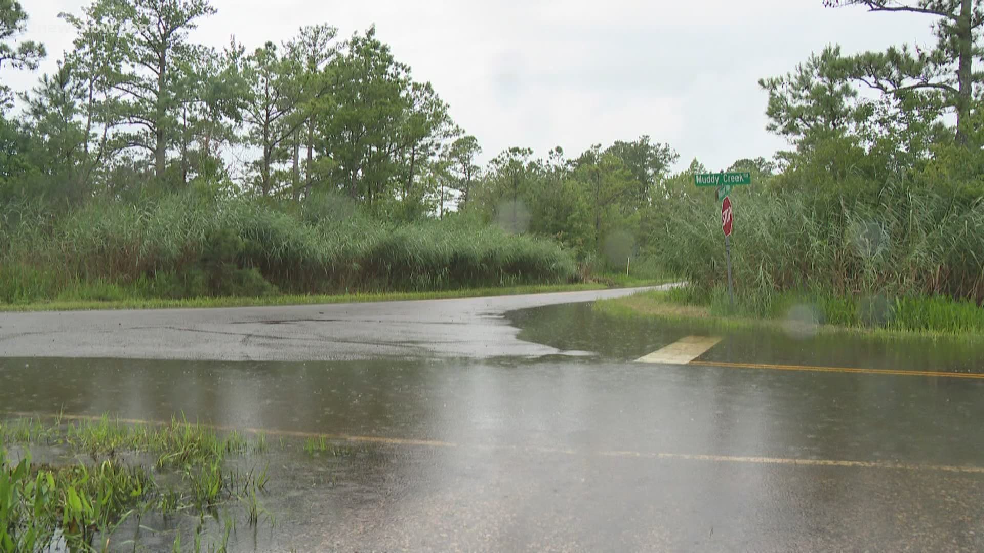 Tropical Storm Elsa is expected to bring heavy rain and winds to Hampton Roads. People who live in Pungo are worried about possible flooding