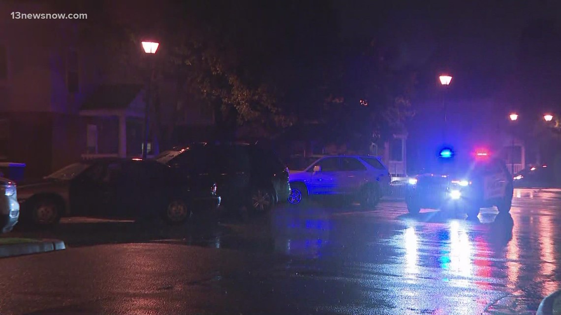 Two men shot on Greenleaf Drive in Norfolk; one left with life