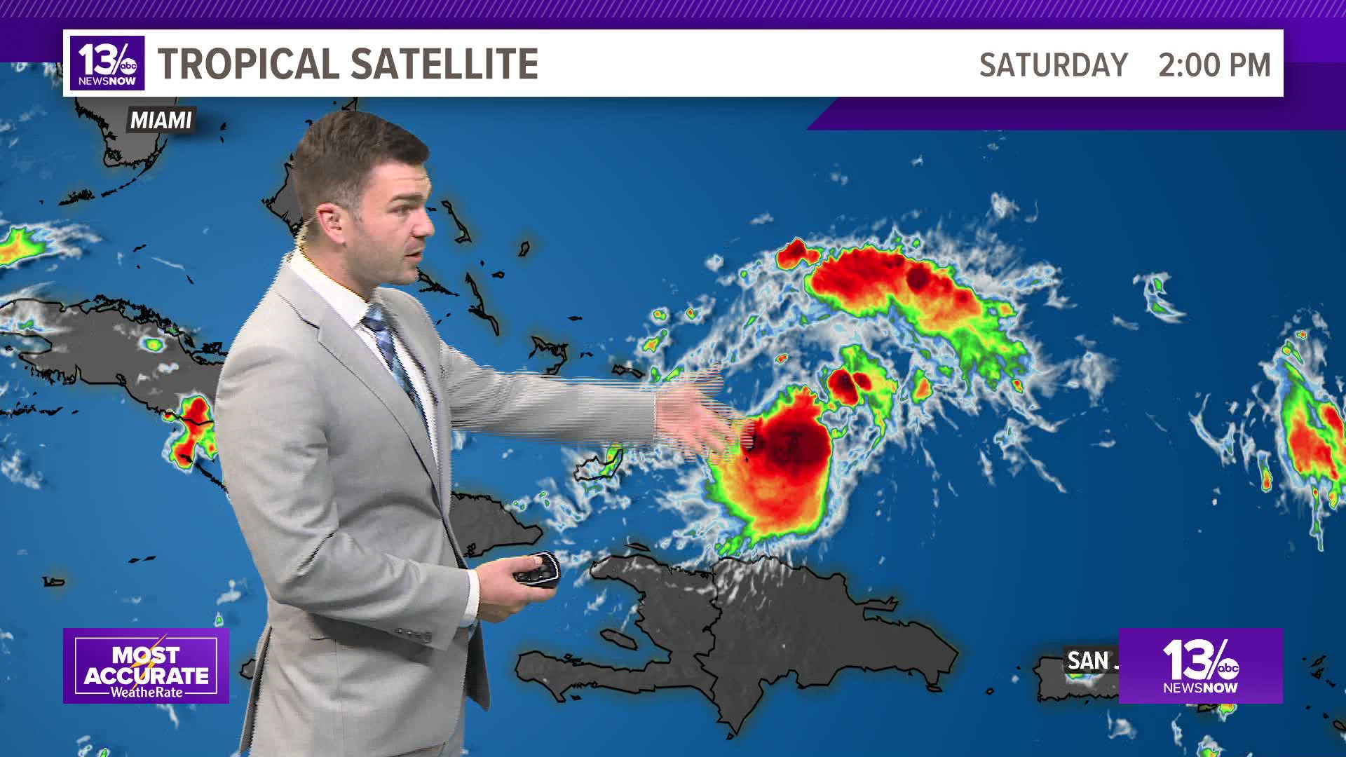 Tropics update for Oct. 19, 2024: Nadine and Oscar formed overnight.