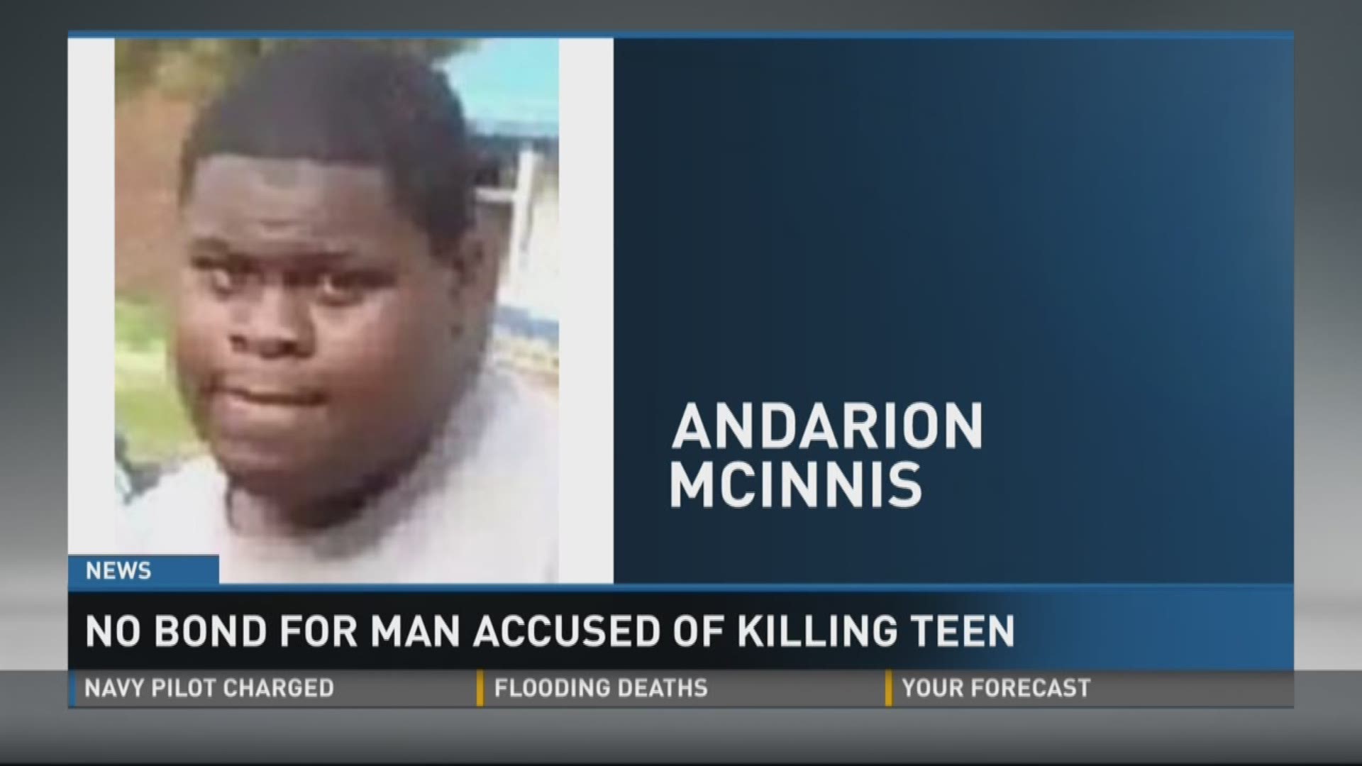 No bond for man accused of killing teen.