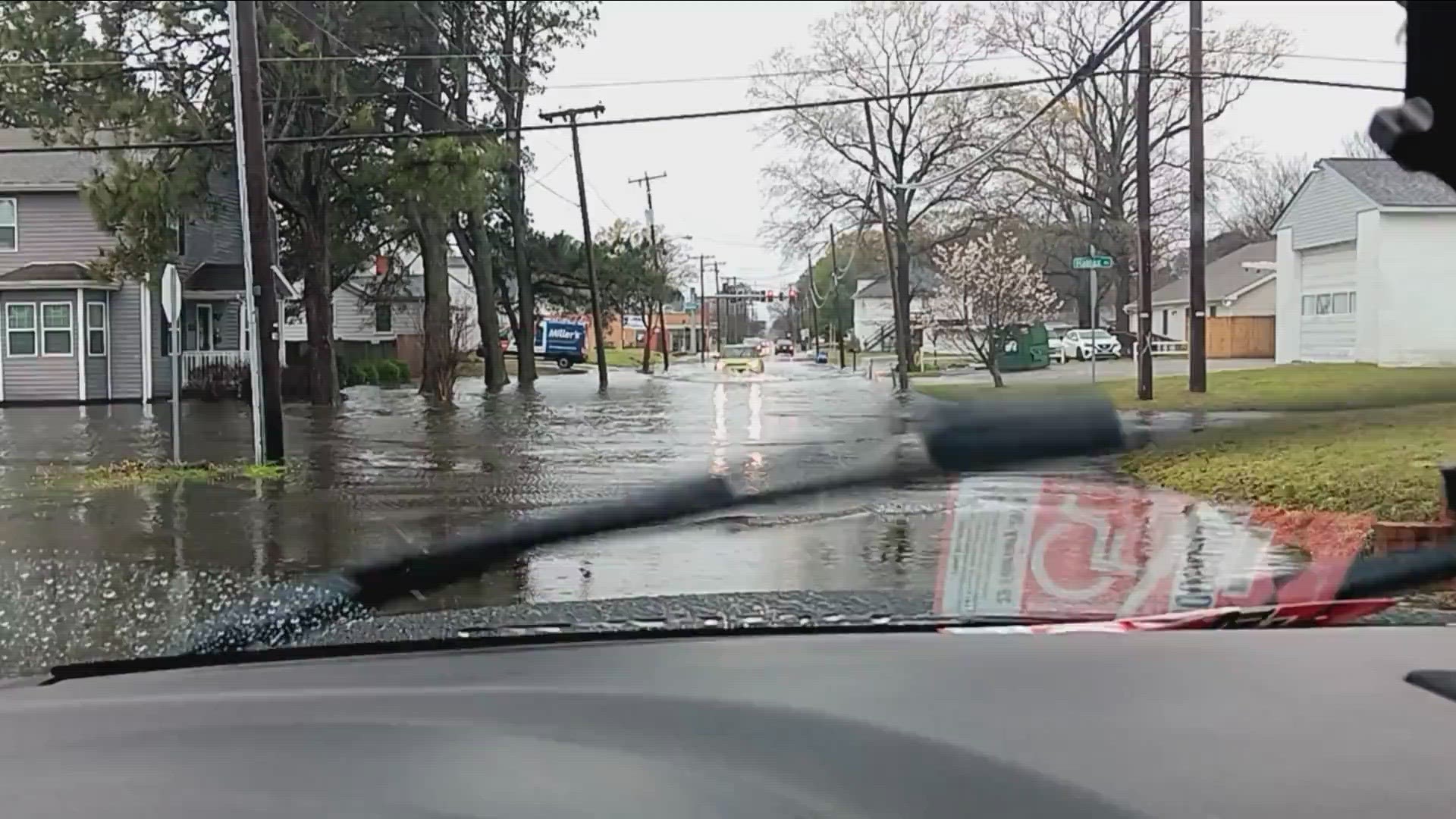 Flooding in Portsmouth, 3/28/24
Credit: Melvin Cole