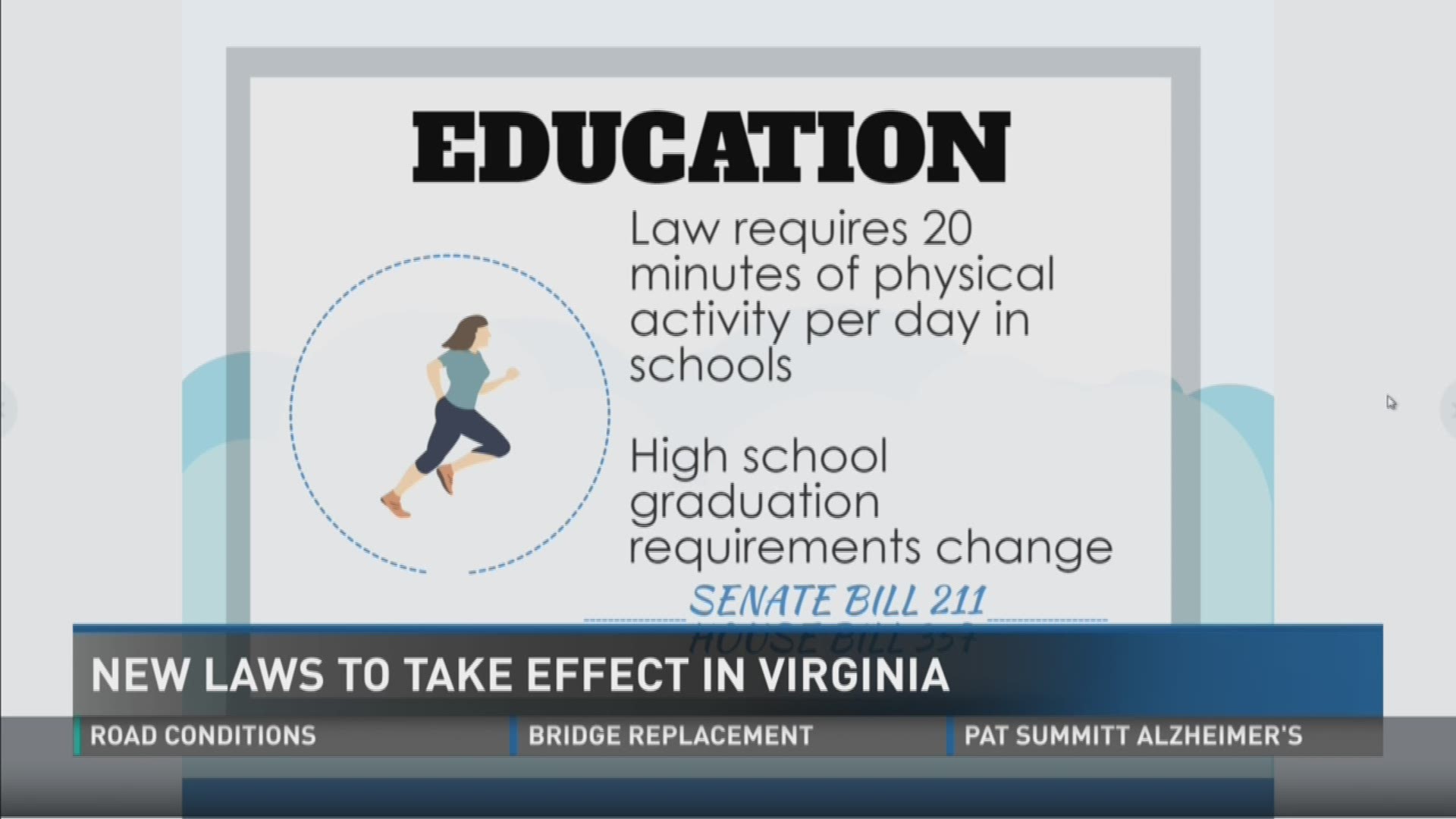 New Virginia laws went ito effect July 1