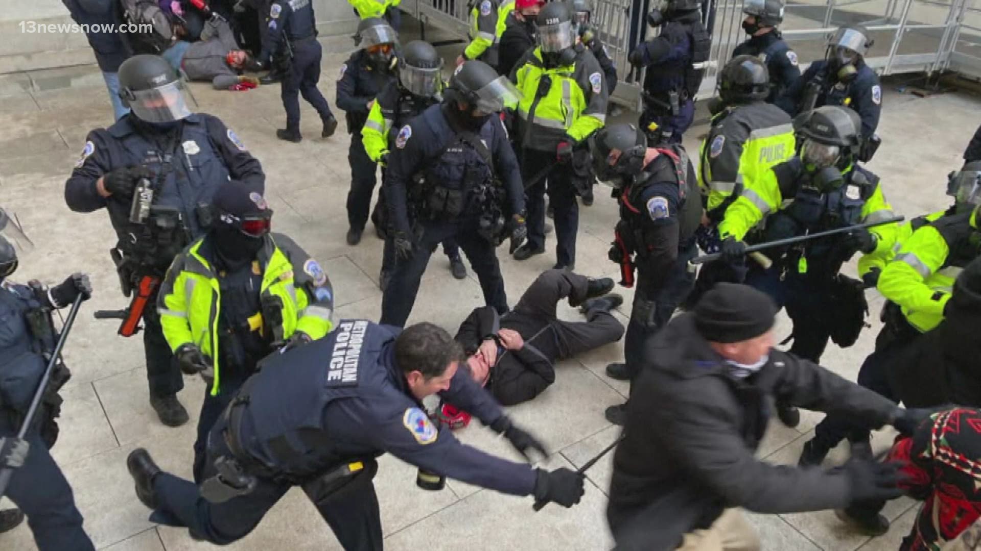 Metro Police recorded nearly 70 arrests in connection with the U.S. Capitol breach and earlier protests.