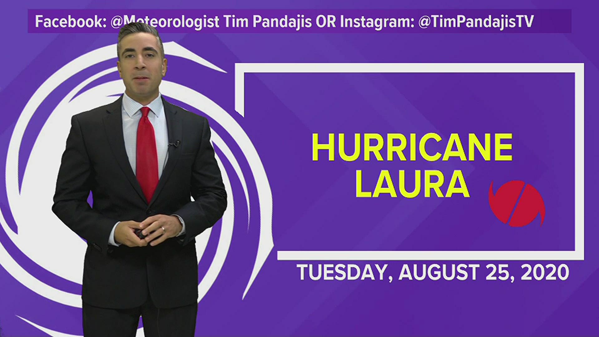 13News Now Meteorologist Tim Pandajis has the latest on Hurricane Laura and how it's expected to strengthen into a Category 3 storm before making landfall.