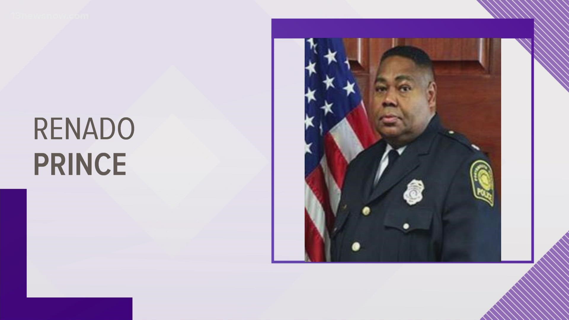 Prince has worked in law enforcement for 38 years and has been with Portsmouth police since 2018.