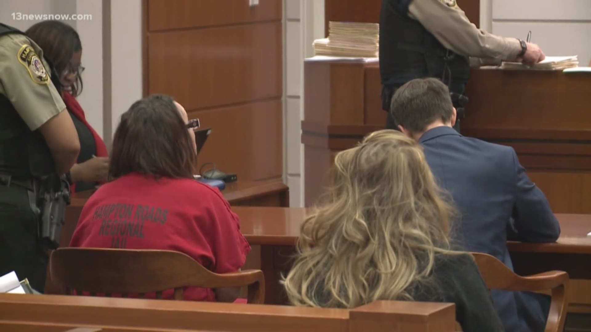 Julia Tomlin appeared in court today for the murder of her son Noah Tomlin and concealing a body. Prosecutors say evidence shows she was in the home when he died.