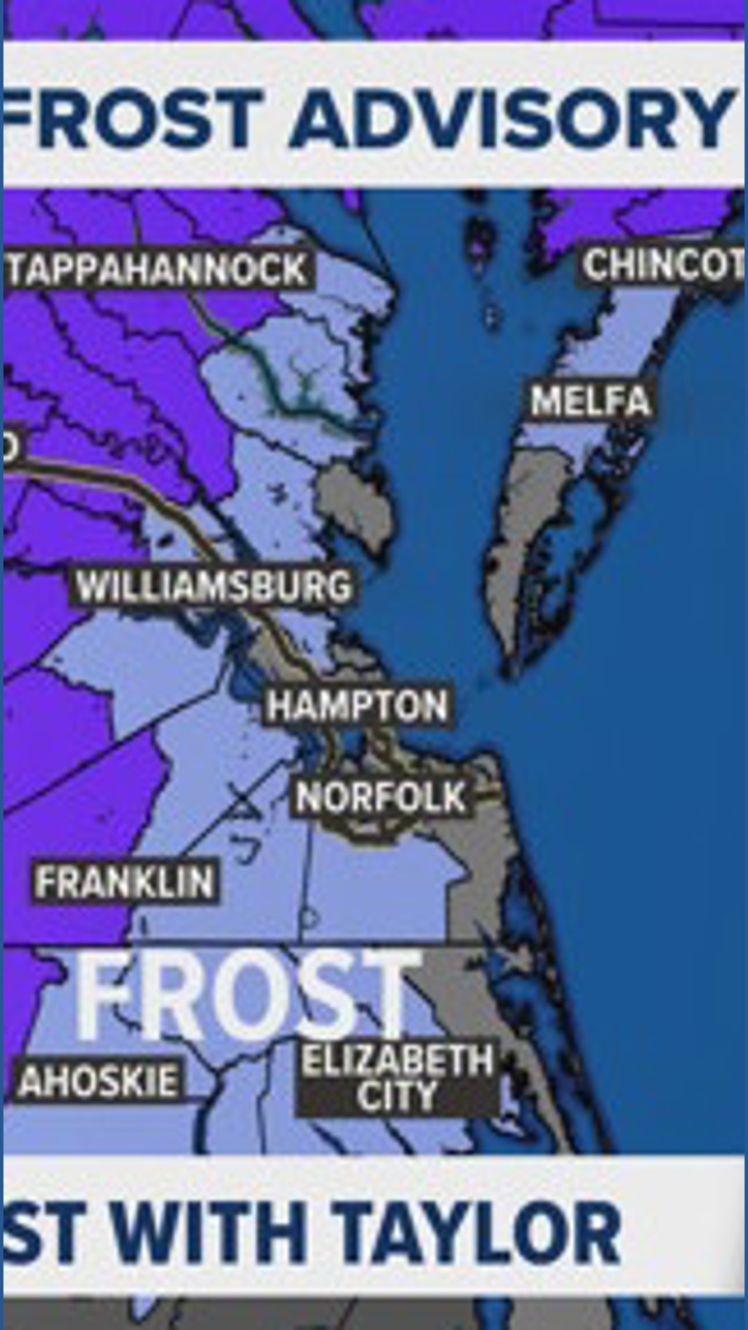 Parts of Virginia under frost advisory overnight | 13newsnow.com