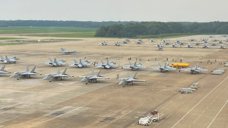 NAS Oceana, Virginia Beach seek to lease out under-utilized base land to  private developers | 13newsnow.com